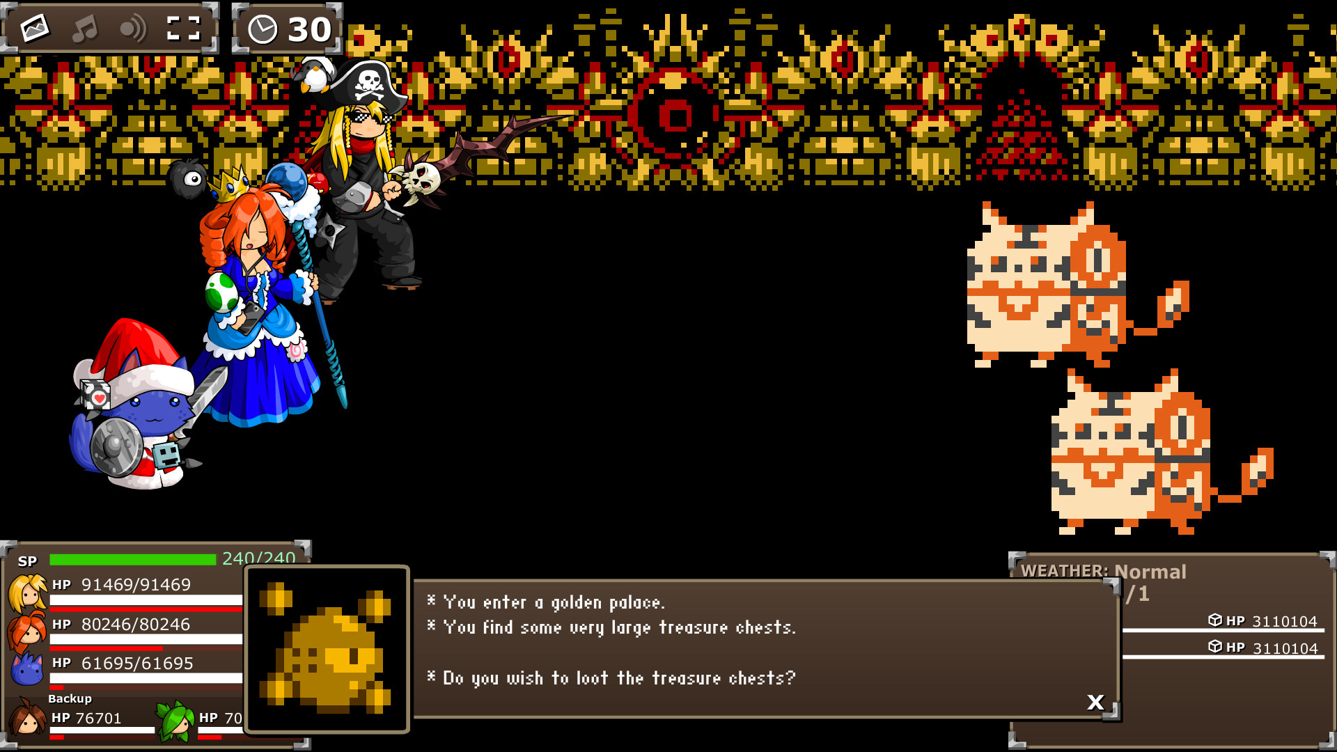 Скриншот: Epic Battle Fantasy 5