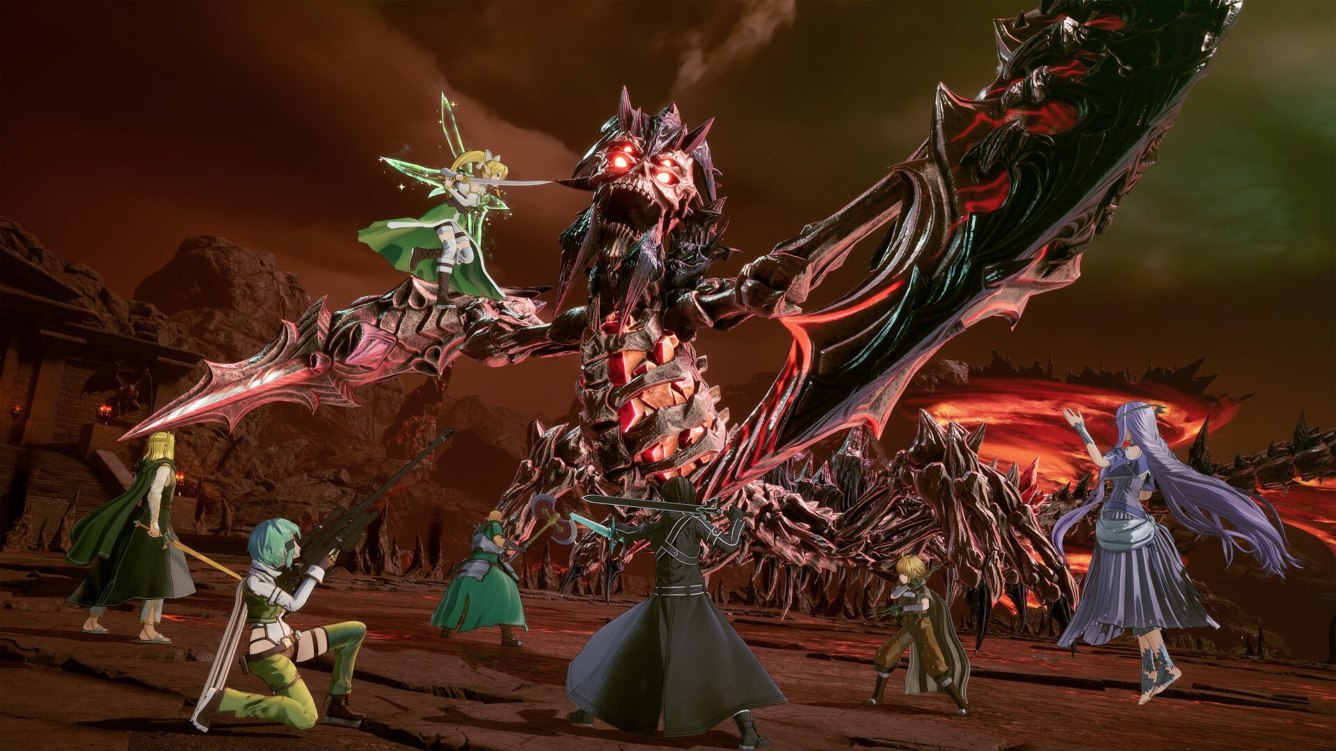 Скриншот: SWORD ART ONLINE Fractured Daydream