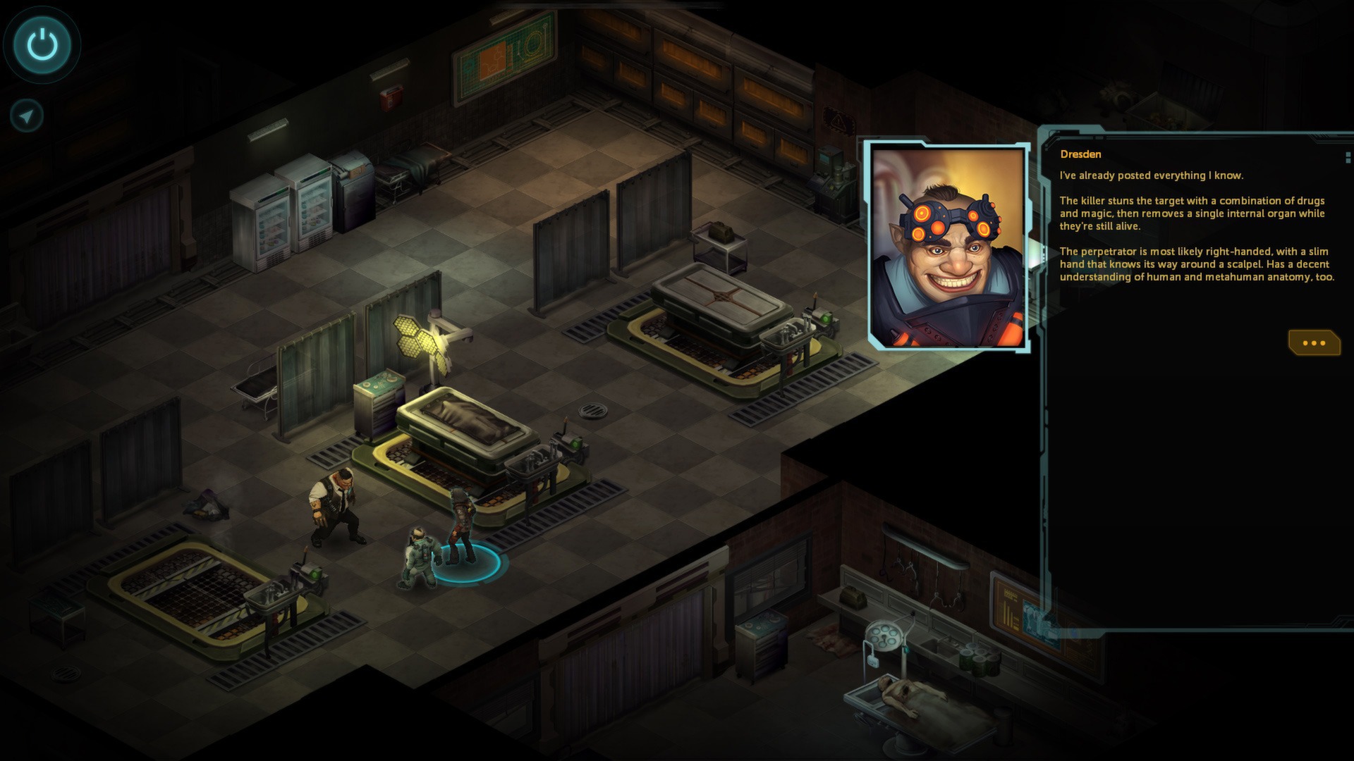 Скриншот: Shadowrun Returns
