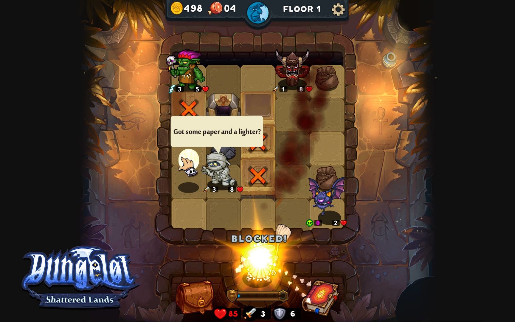 Скриншот 8: Dungelot: Shattered Lands