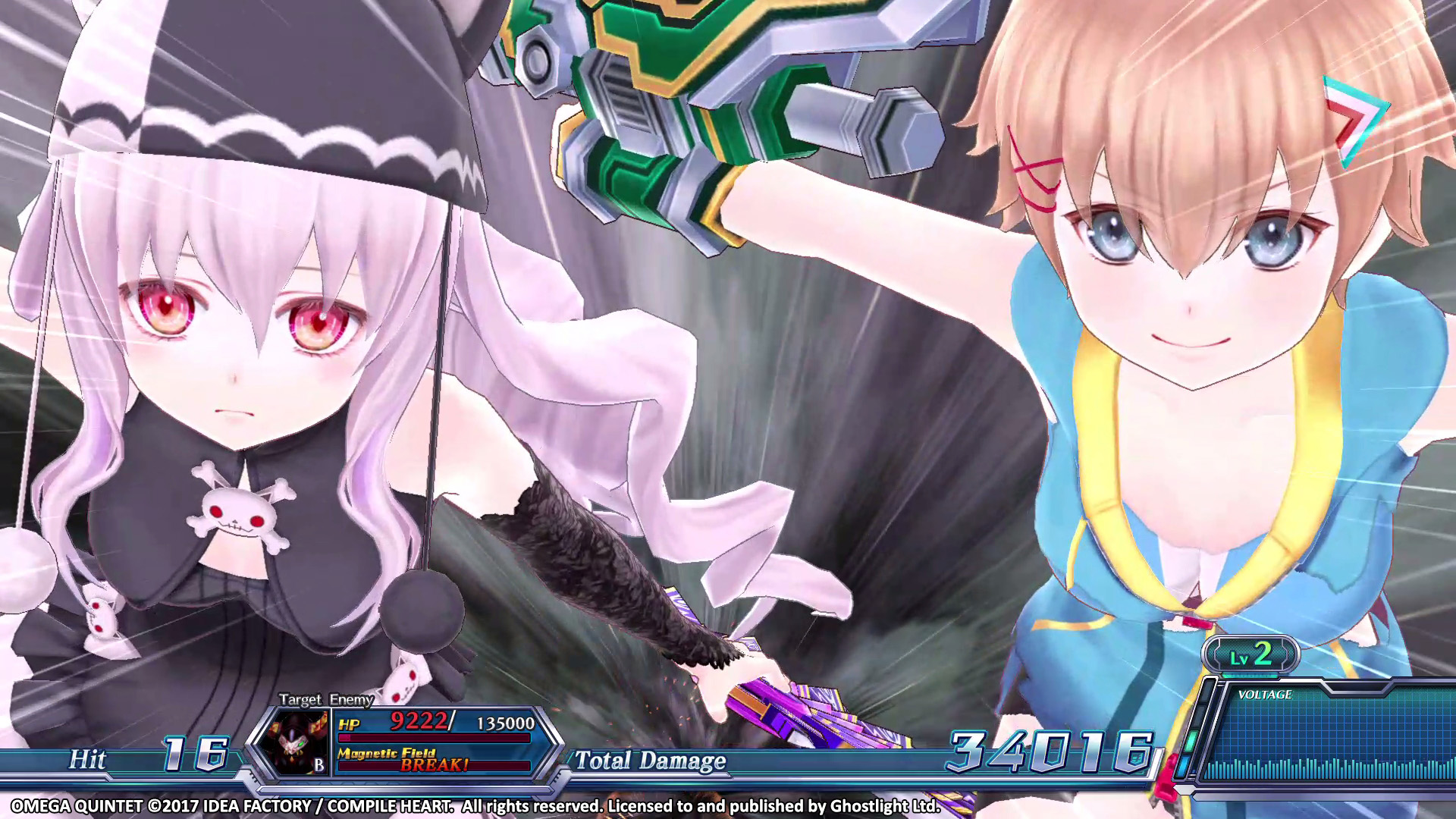 Скриншот: Omega Quintet