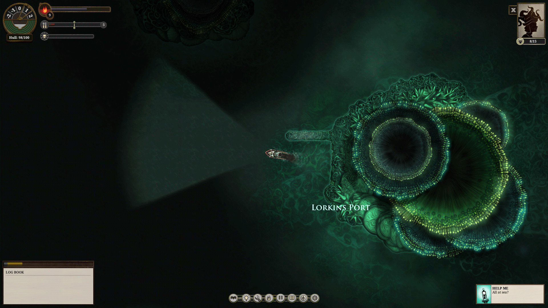 Скриншот: SUNLESS SEA