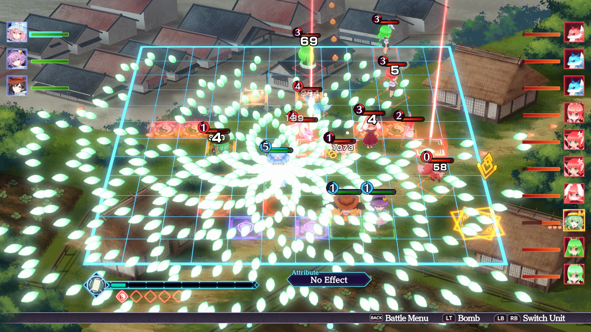 Скриншот: Touhou Spell Carnival