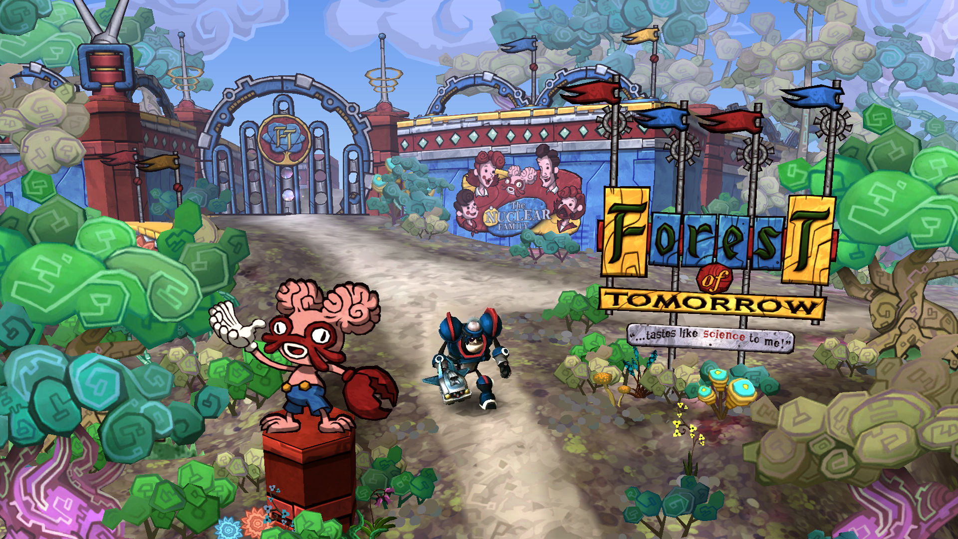 Скриншот: The Baconing