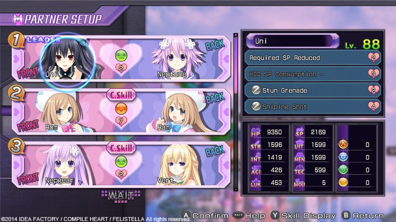 Скриншот 14: Hyperdimension Neptunia Re;Birth1
