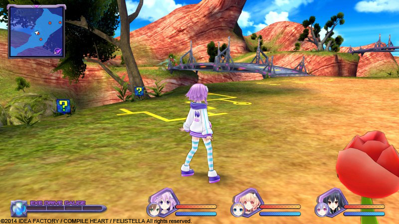 Скриншот: Hyperdimension Neptunia Re;Birth1