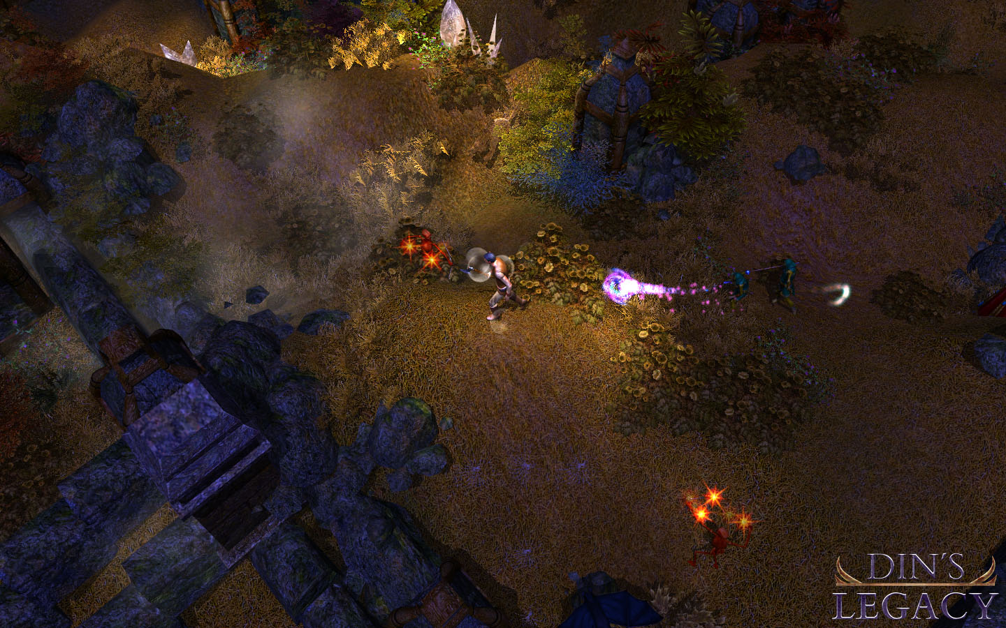 Скриншот: Din's Legacy