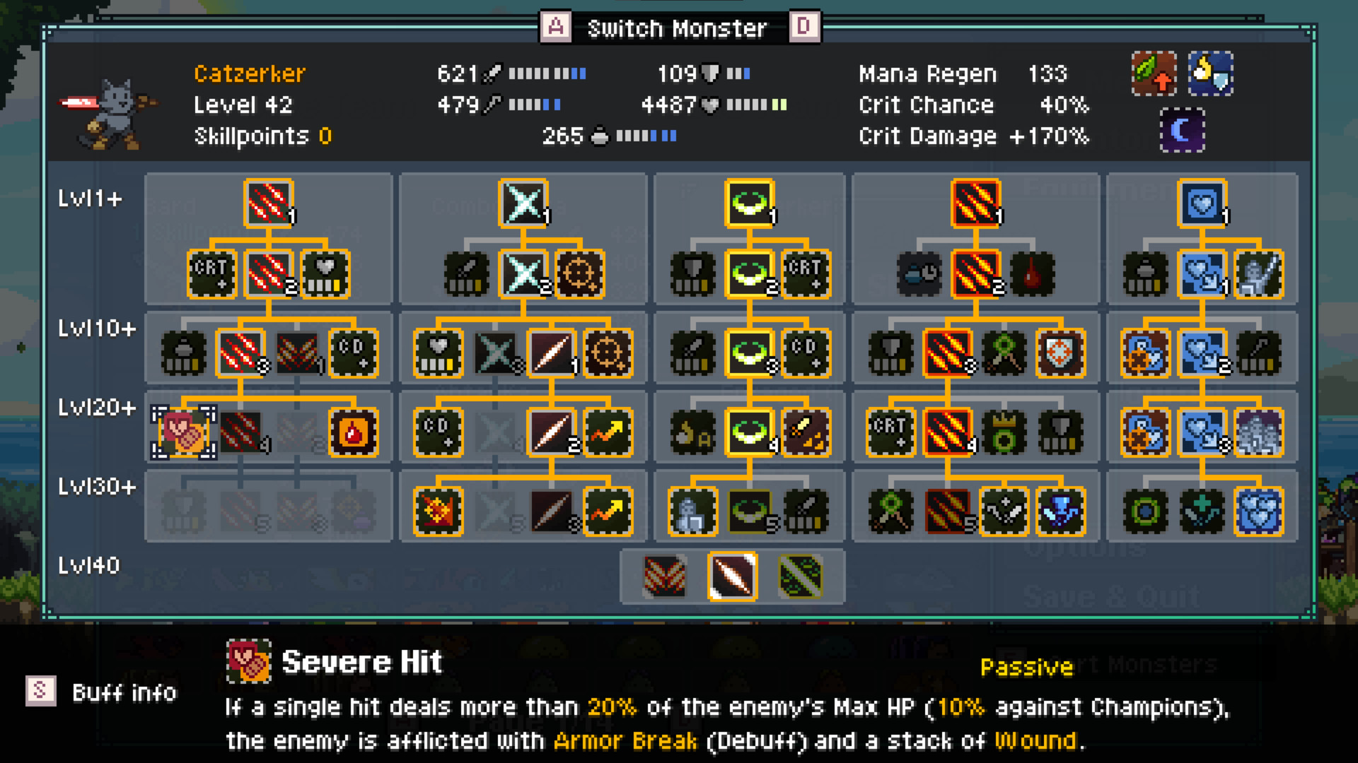 Скриншот: Monster Sanctuary