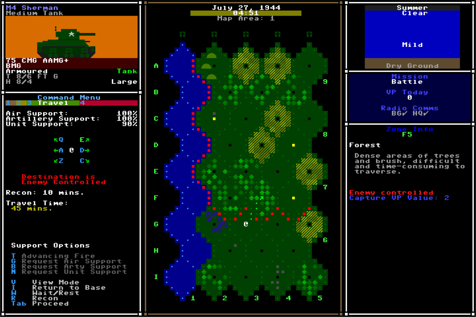 Скриншот: Armoured Commander II