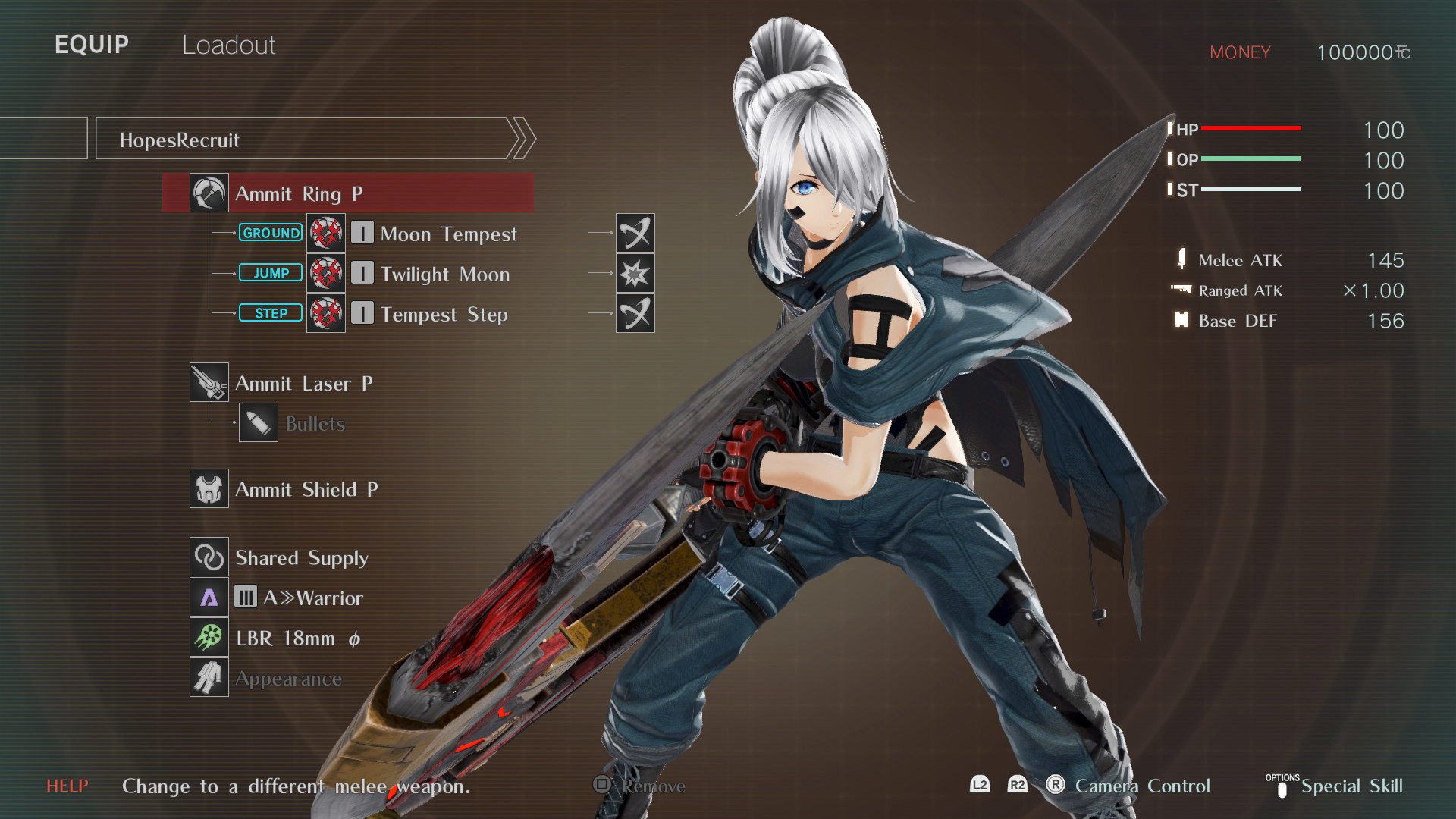 Скриншот: GOD EATER 3