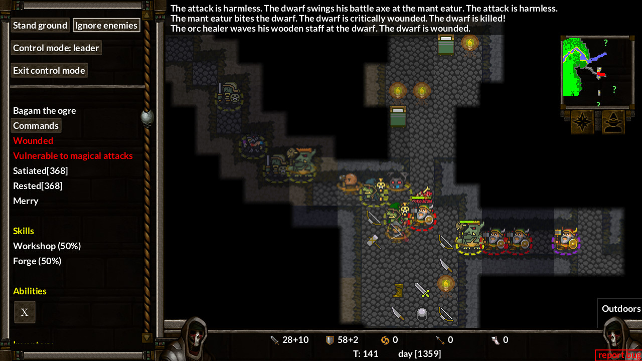 Скриншот 6: KeeperRL