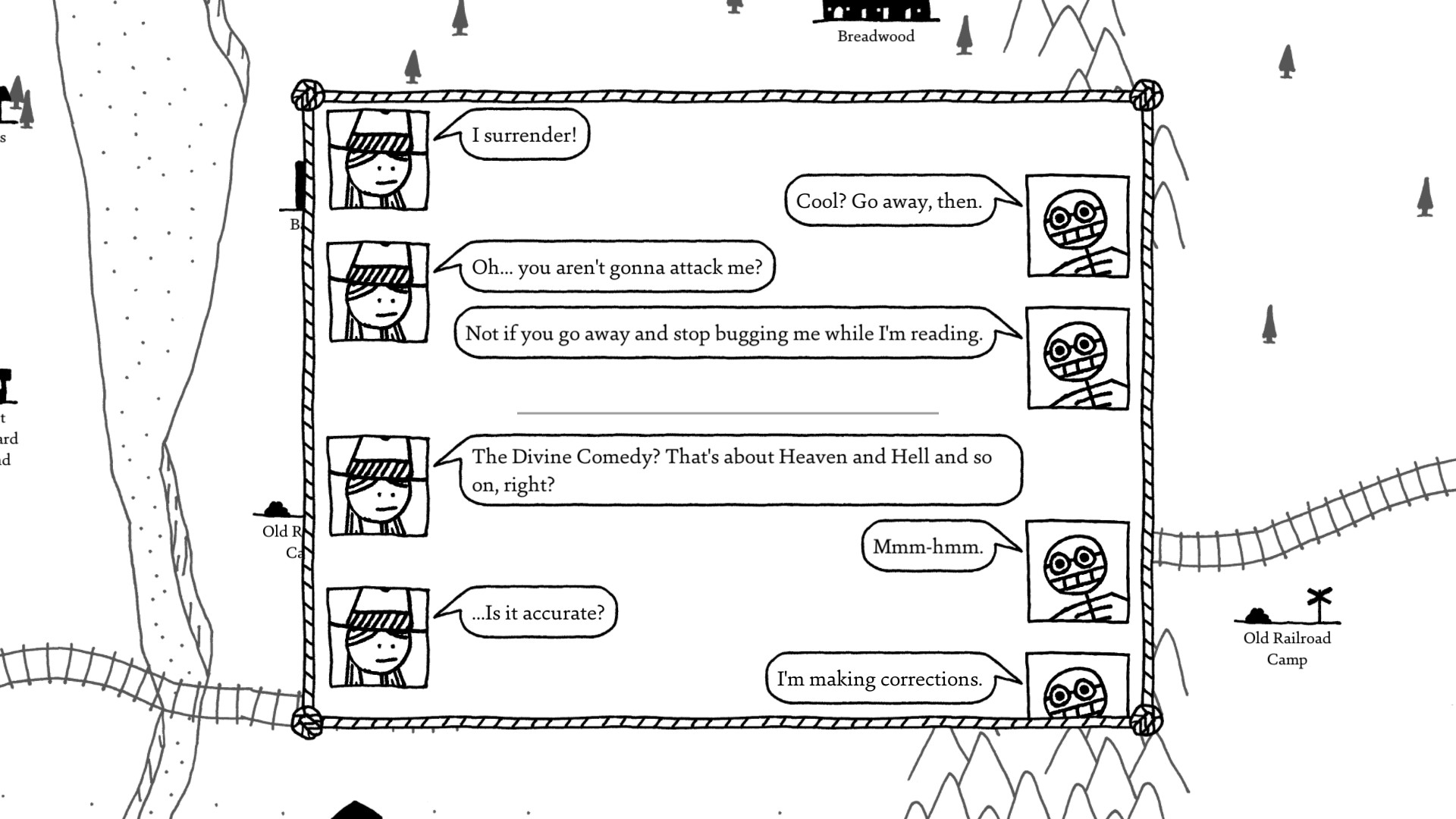 Скриншот: West of Loathing