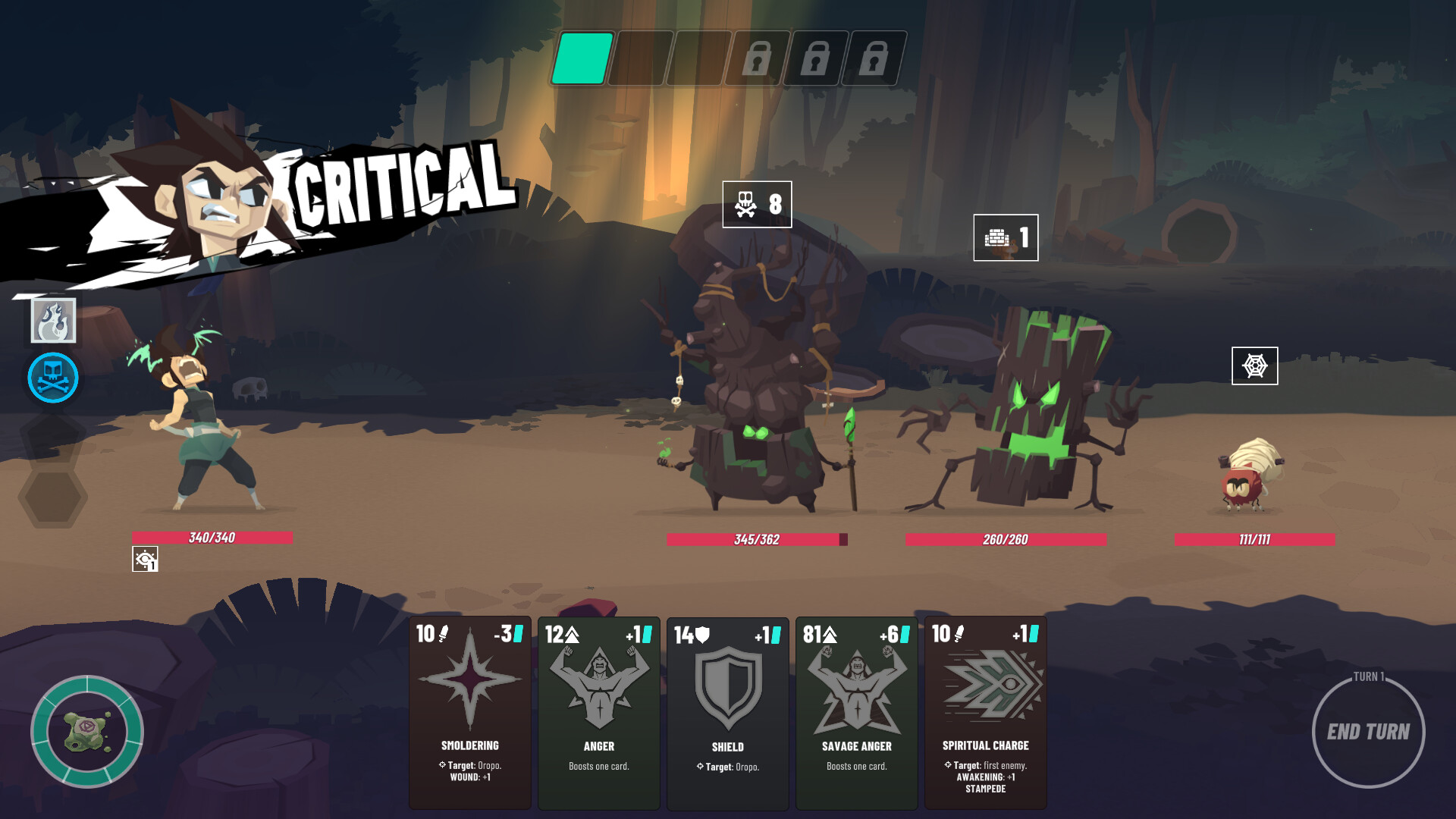 Скриншот: One More Gate : A Wakfu Legend