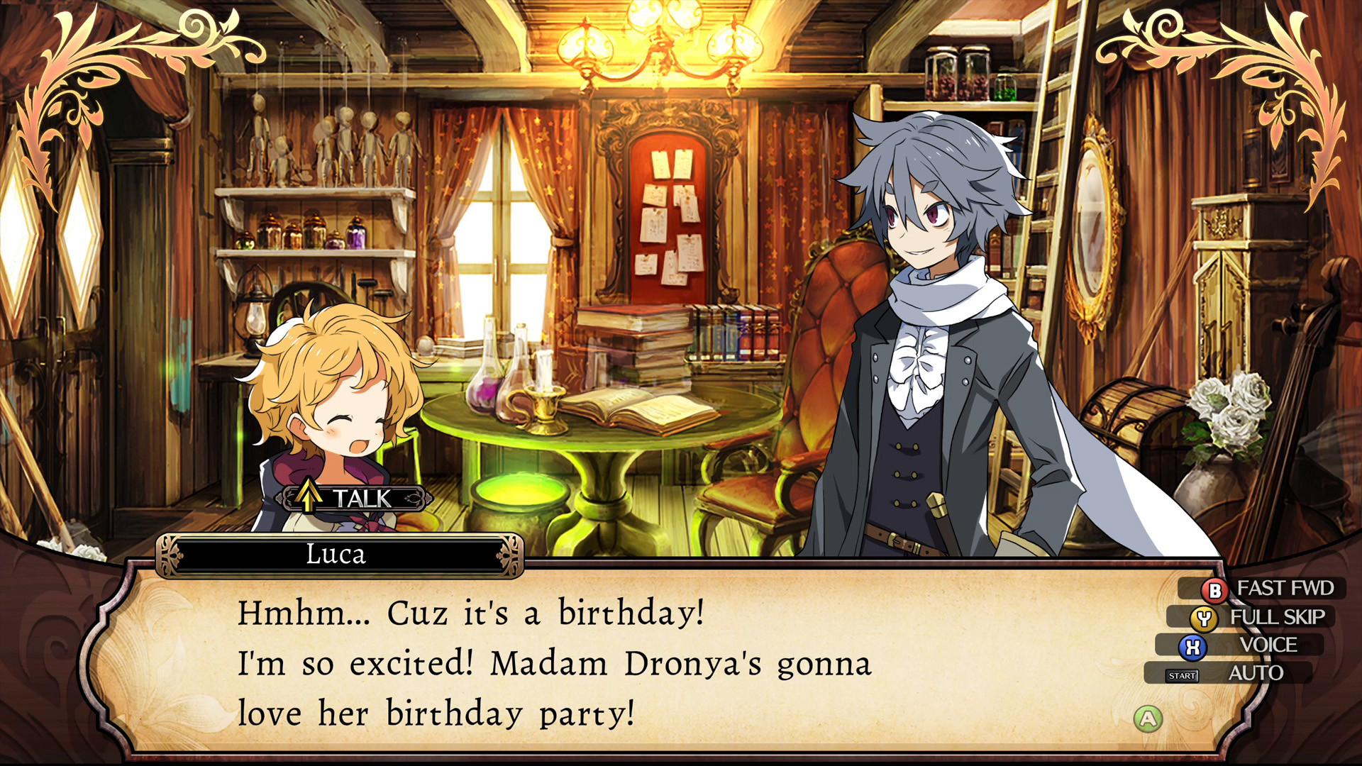 Скриншот: Labyrinth of Refrain: Coven of Dusk