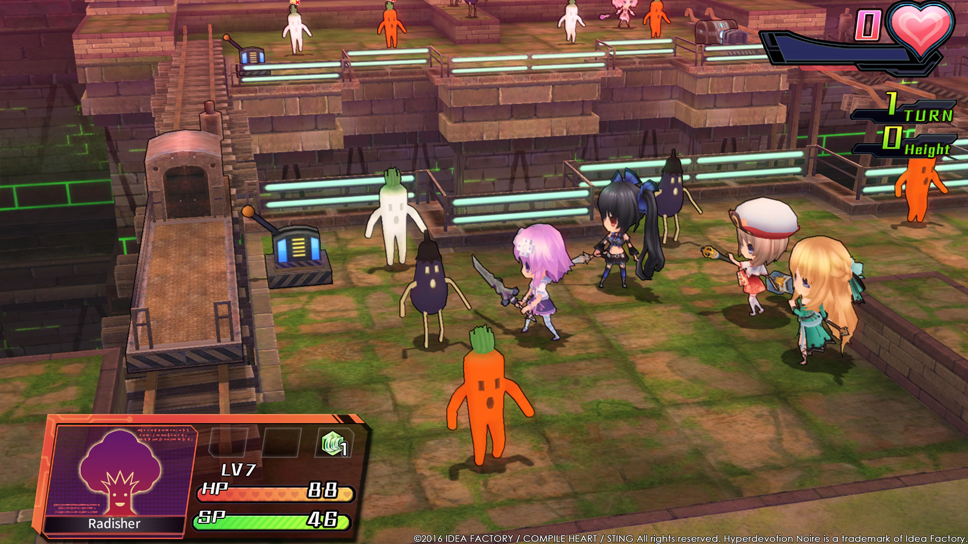 Скриншот 13: Hyperdevotion Noire: Goddess Black Heart (Neptunia)