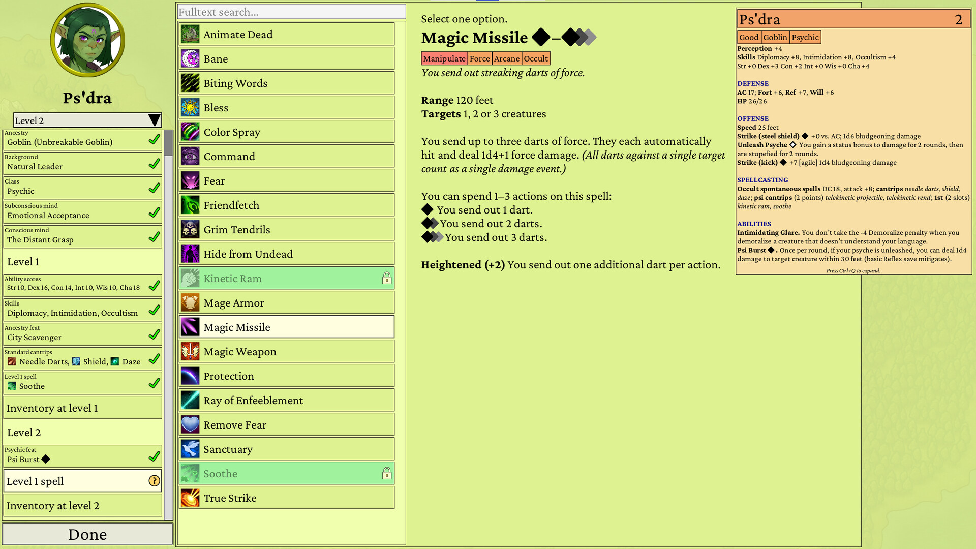 Скриншот: Dawnsbury Days