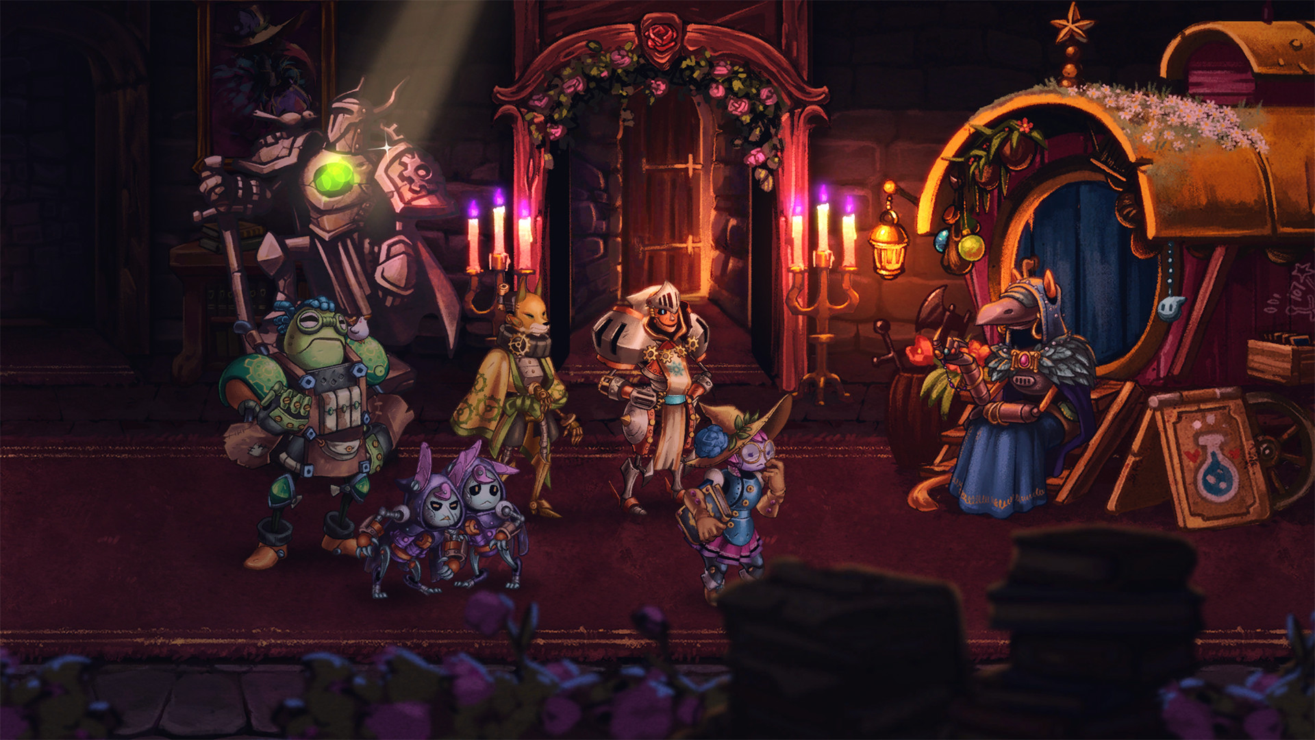 Скриншот 6: SteamWorld Quest: Hand of Gilgamech