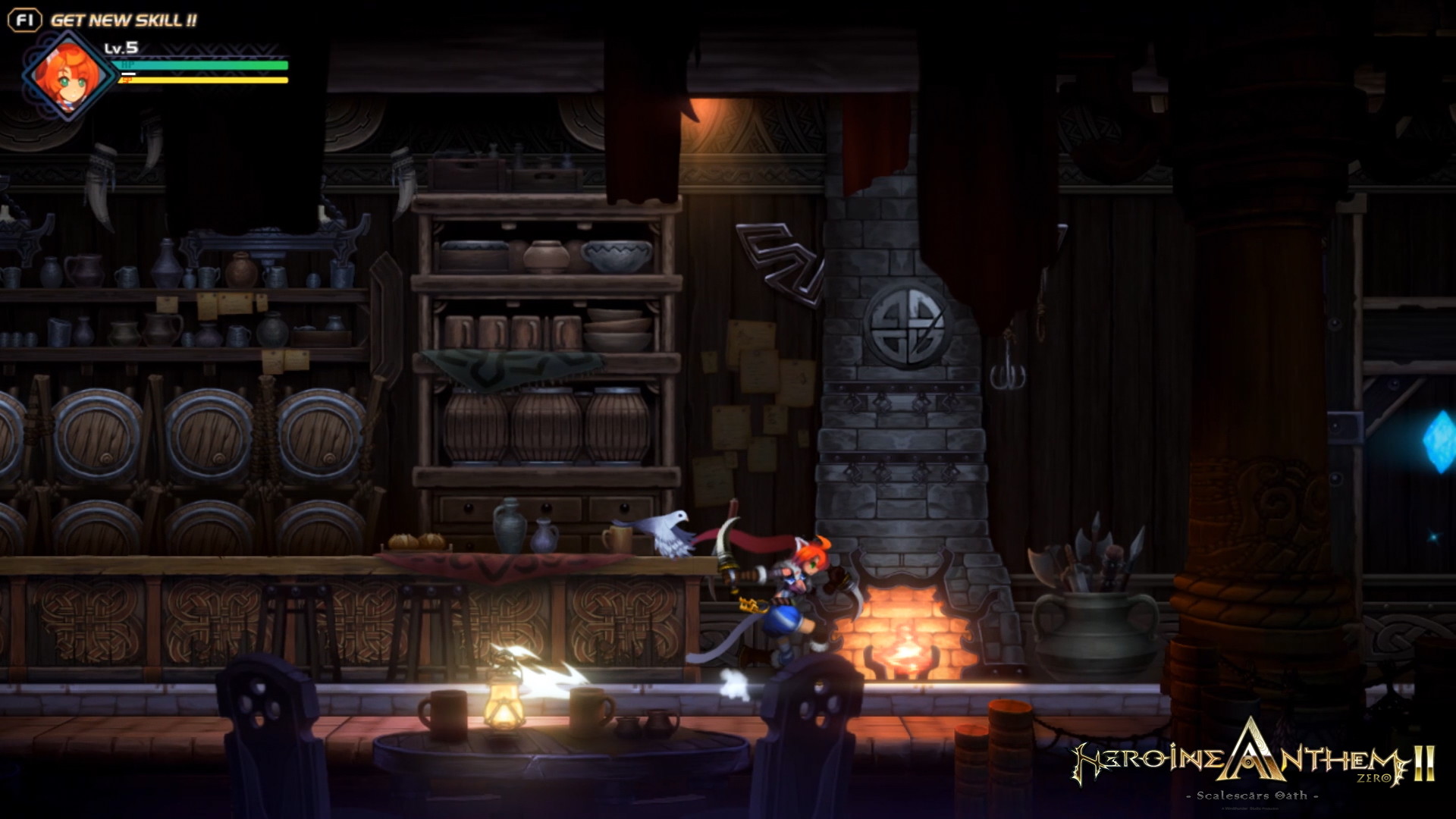 Скриншот: Heroine Anthem Zero 2 : Scalescars Oath