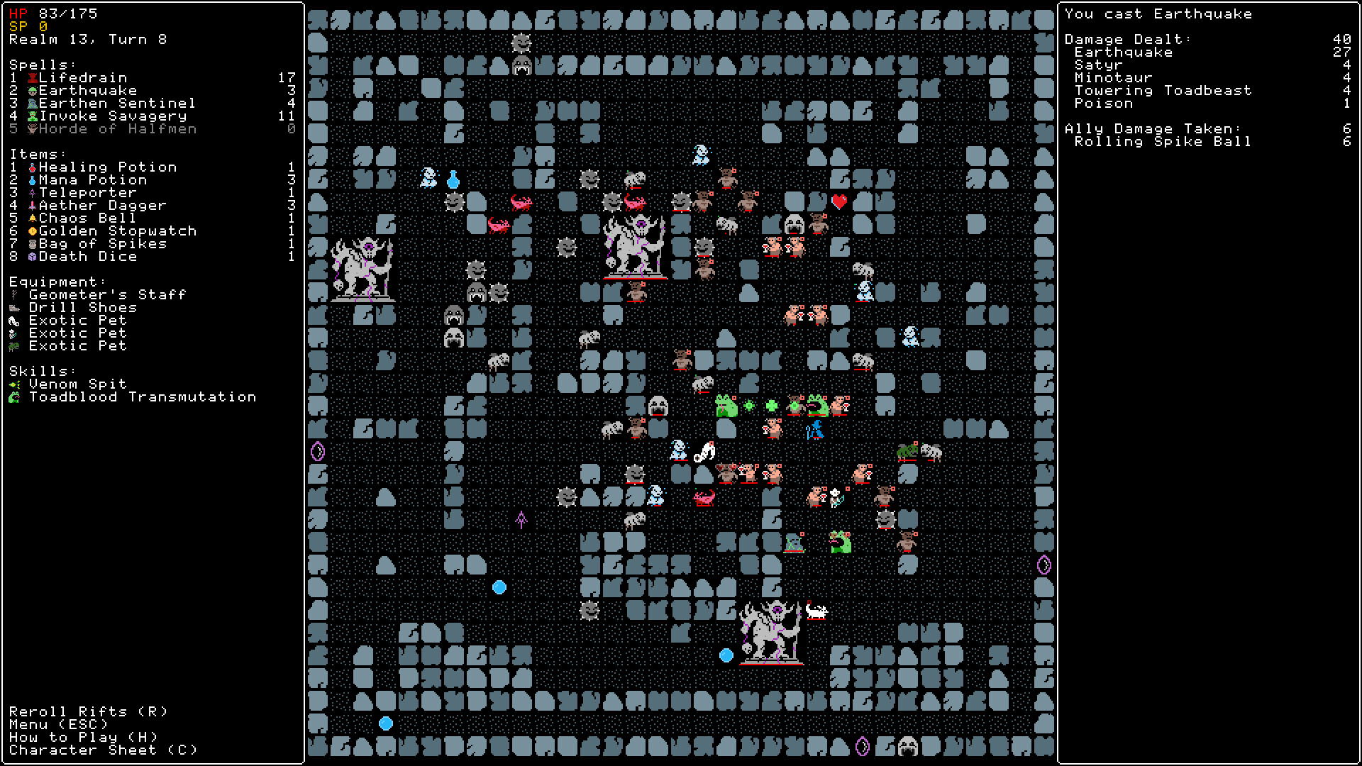 Скриншот: Rift Wizard 2