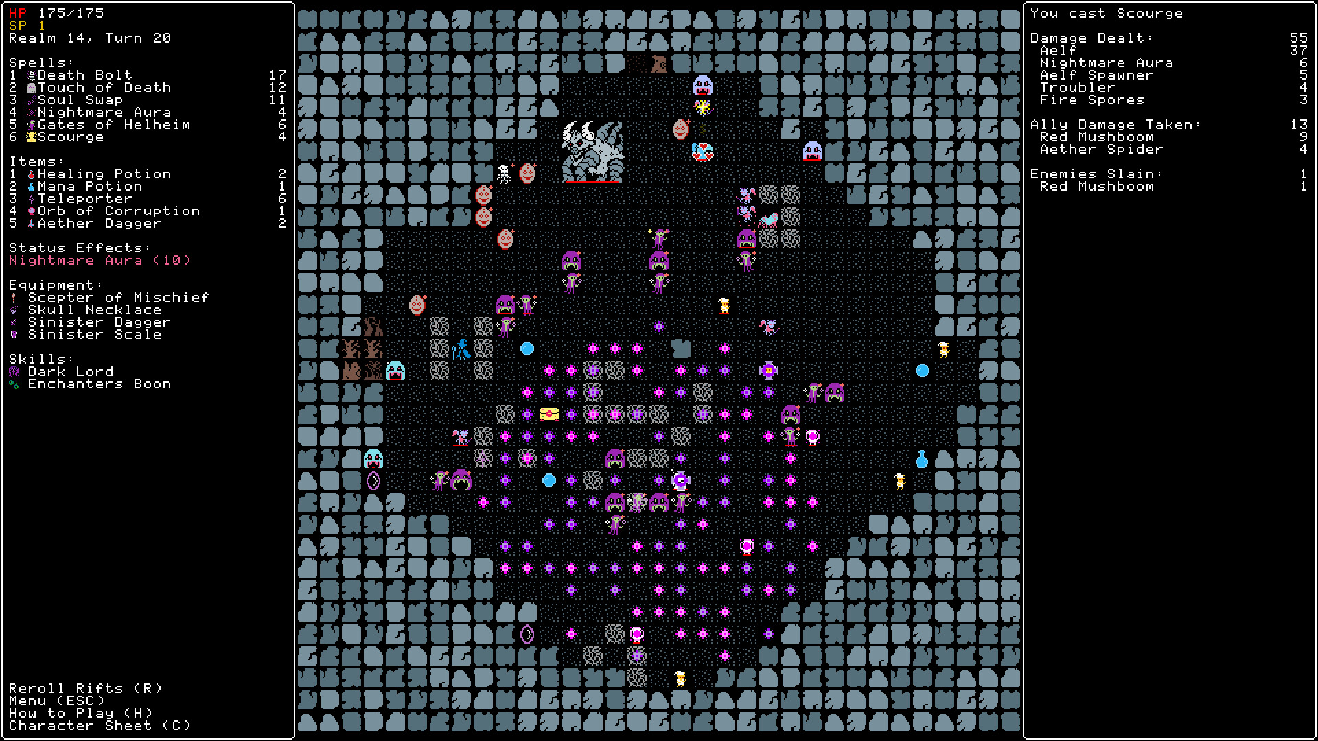 Скриншот: Rift Wizard 2