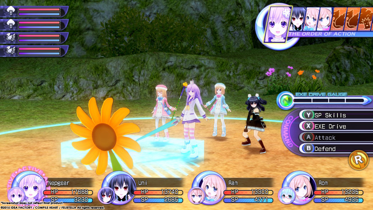 Скриншот: Hyperdimension Neptunia Re;Birth2: Sisters Generation