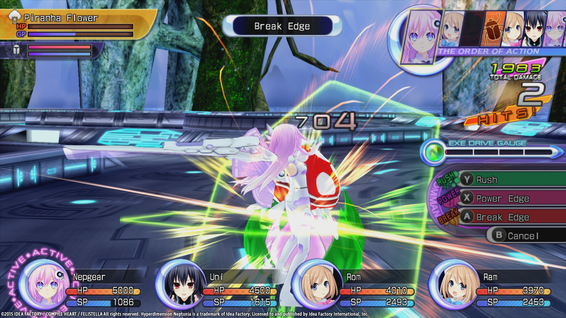 Скриншот 27: Hyperdimension Neptunia Re;Birth2: Sisters Generation
