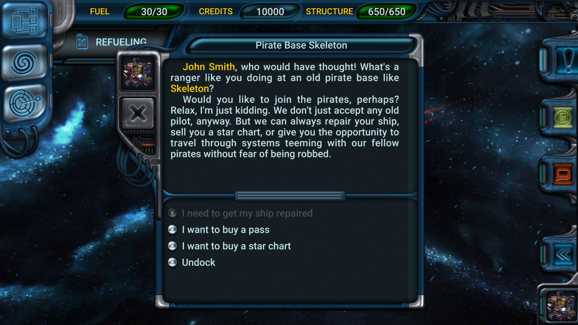 Скриншот: Space Rangers: Quest