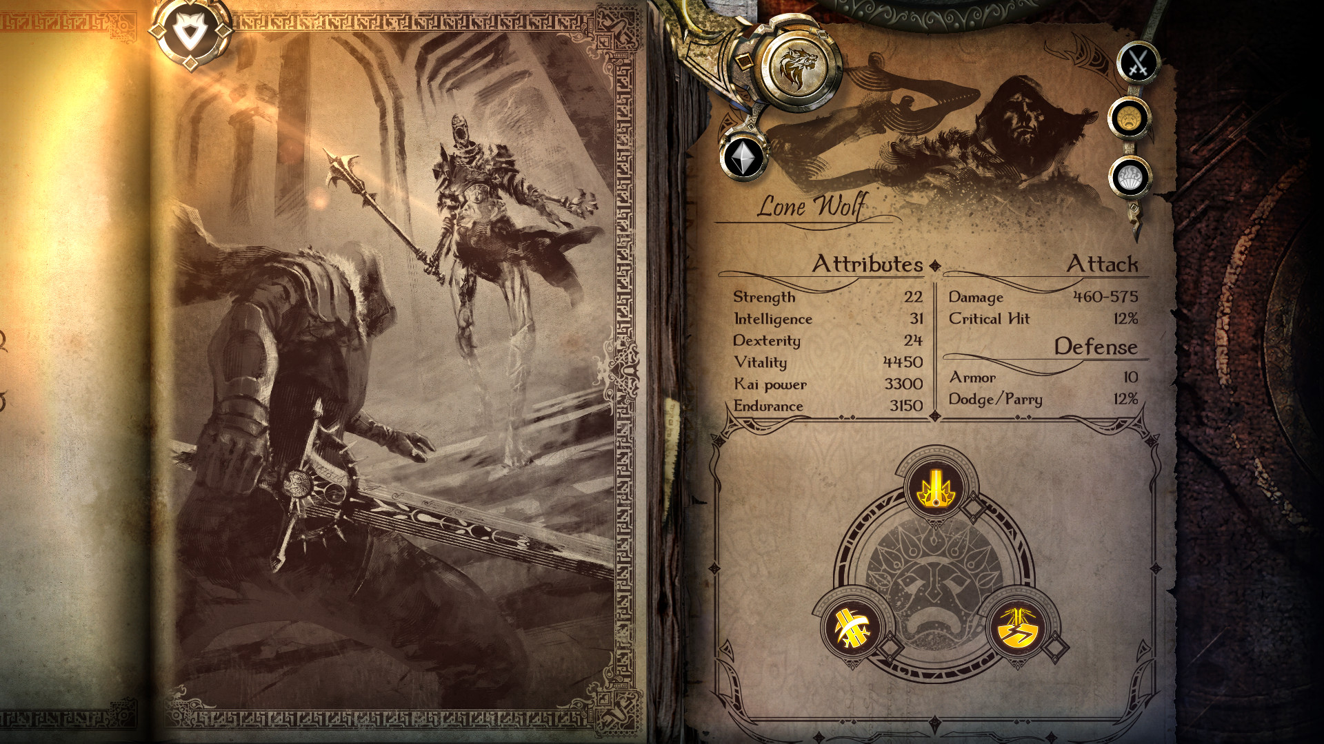 Скриншот: Joe Dever's Lone Wolf HD Remastered