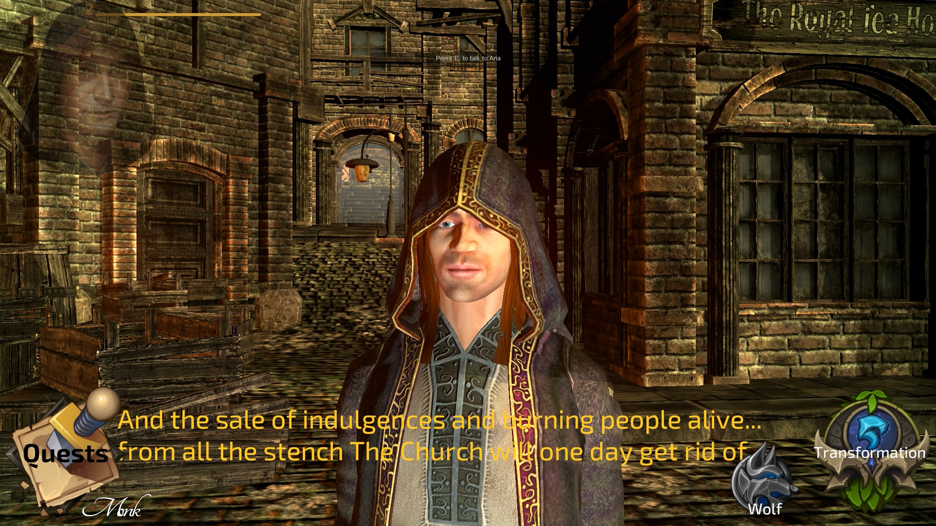 Скриншот 7: The Monk and the Warrior. The Heart of the King.