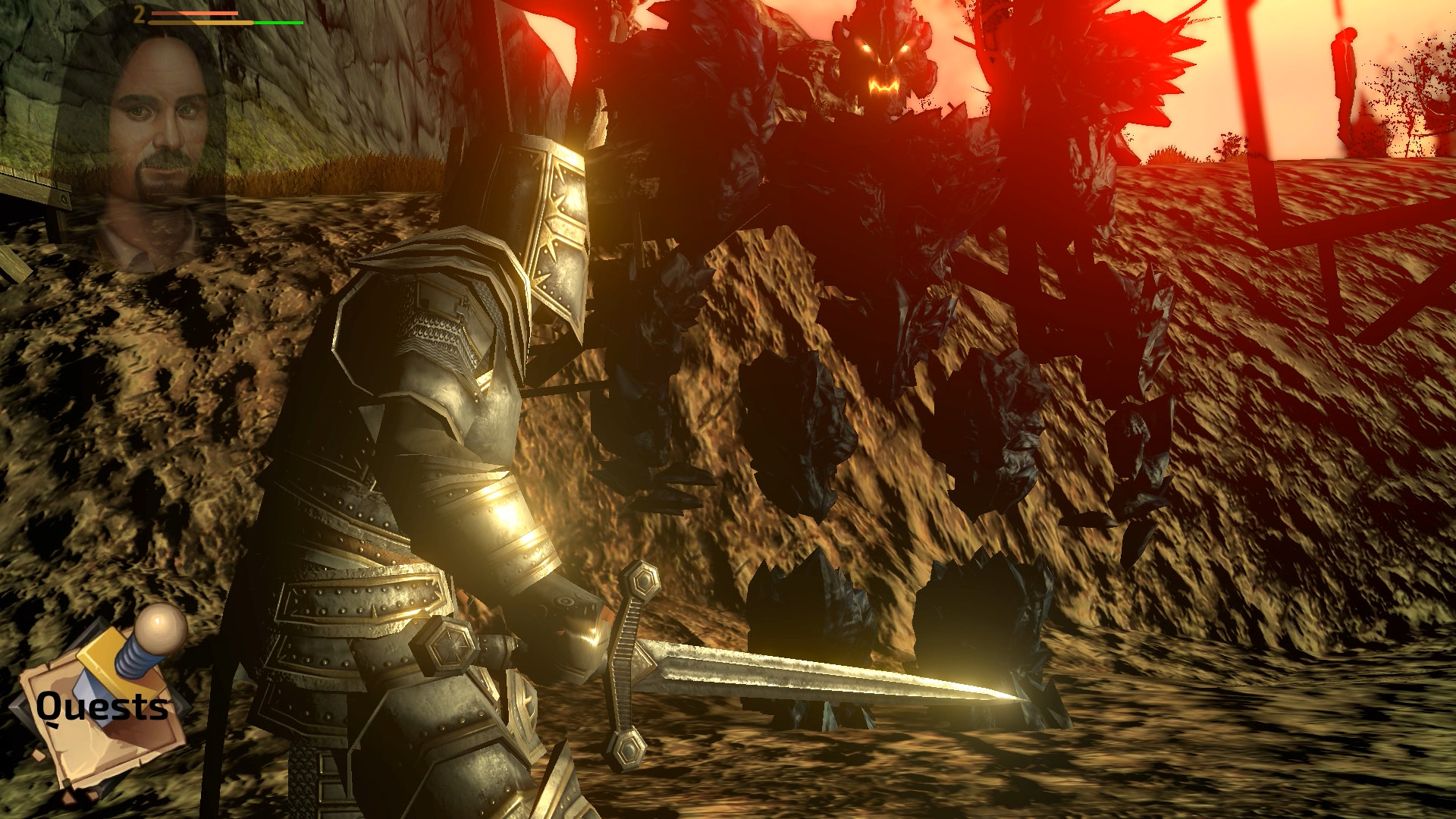 Скриншот 8: The Monk and the Warrior. The Heart of the King.