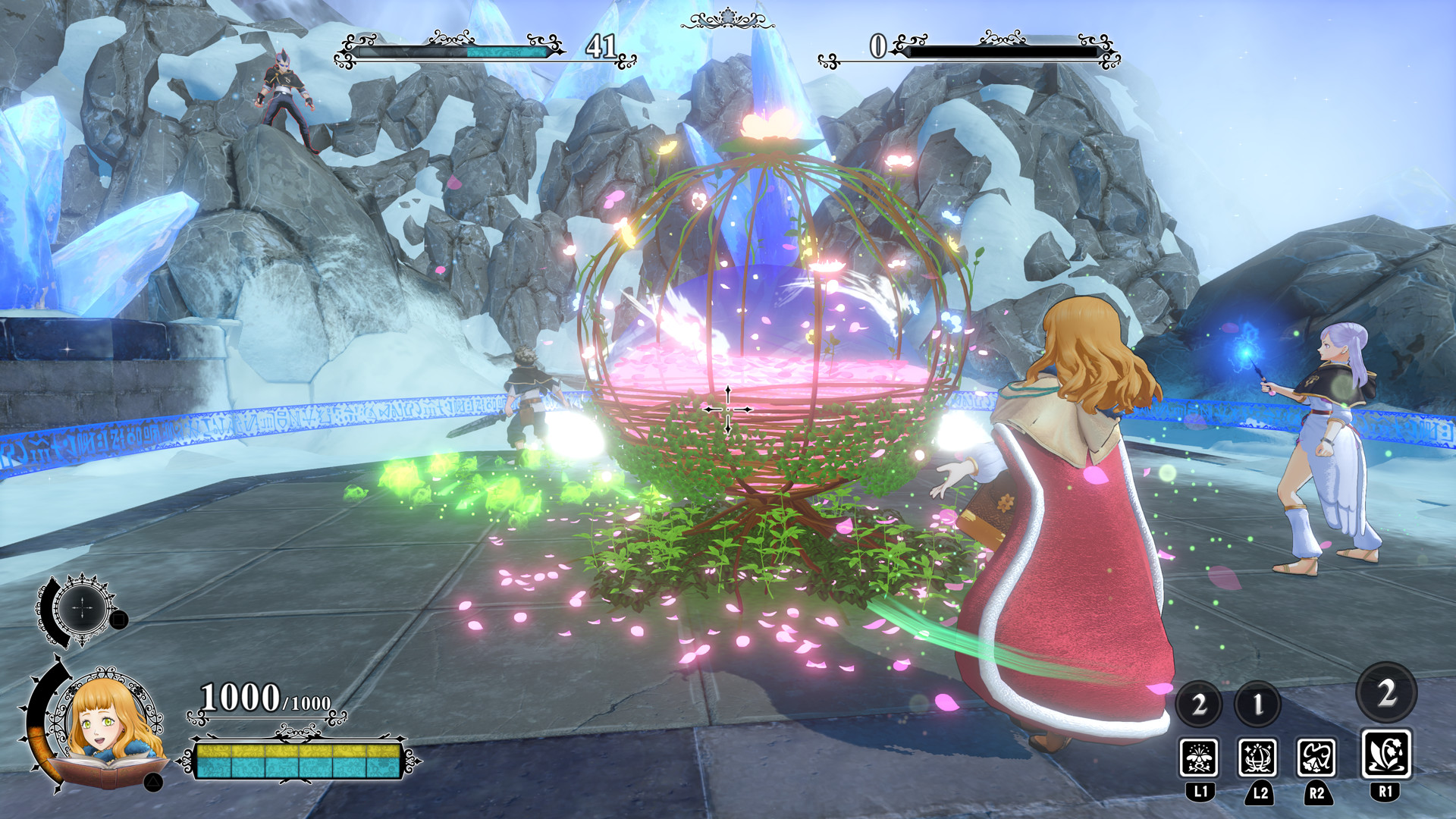 Скриншот: BLACK CLOVER: QUARTET KNIGHTS