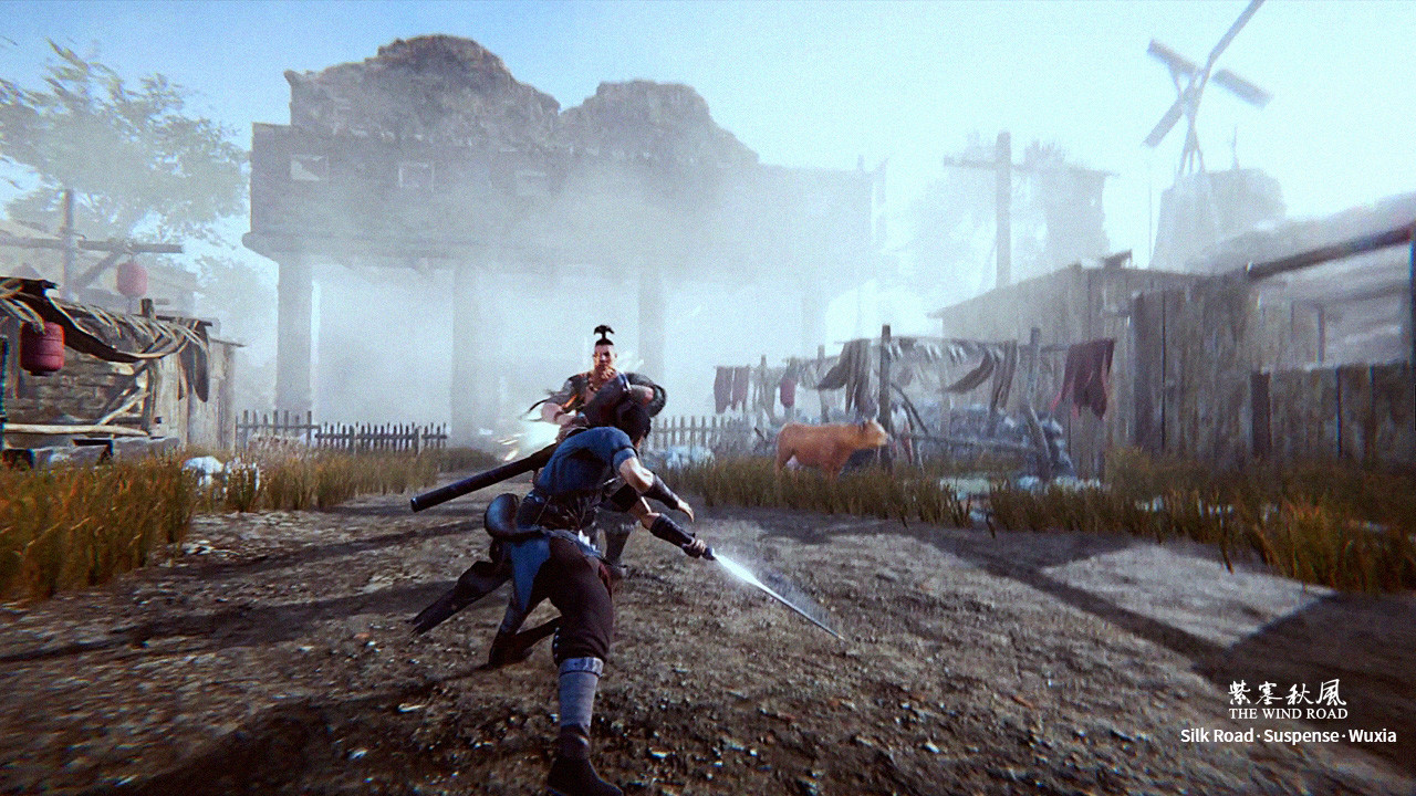Скриншот: The Wind Road