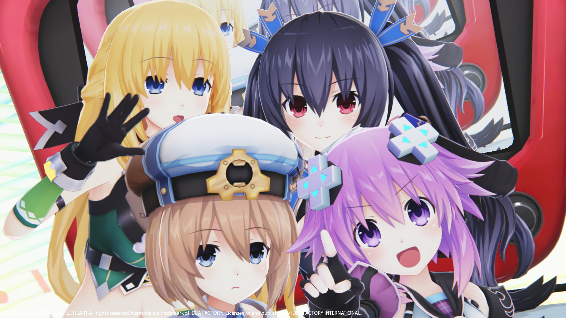 Скриншот: Neptunia Virtual Stars