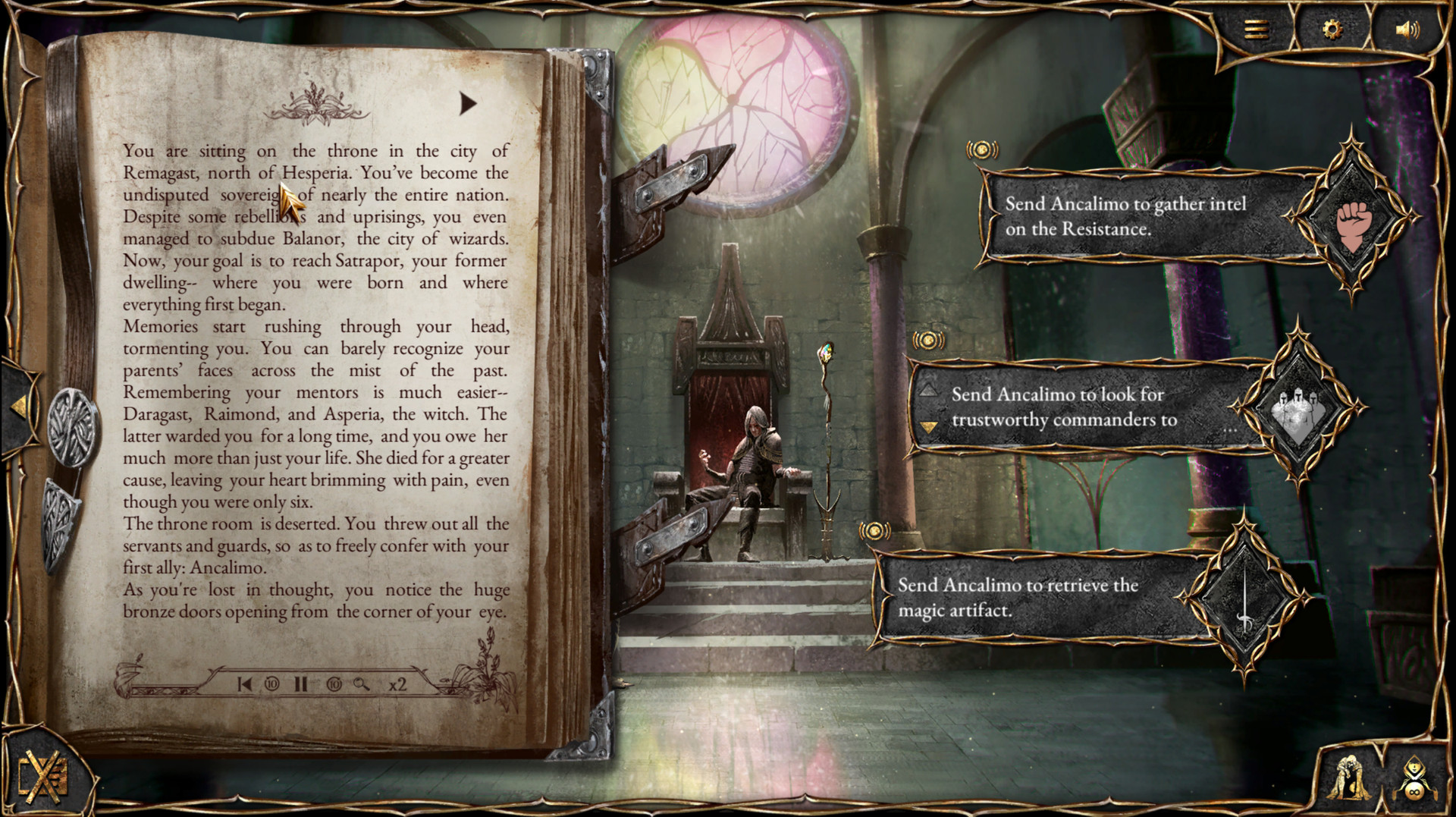 Скриншот: The Ballad Singer