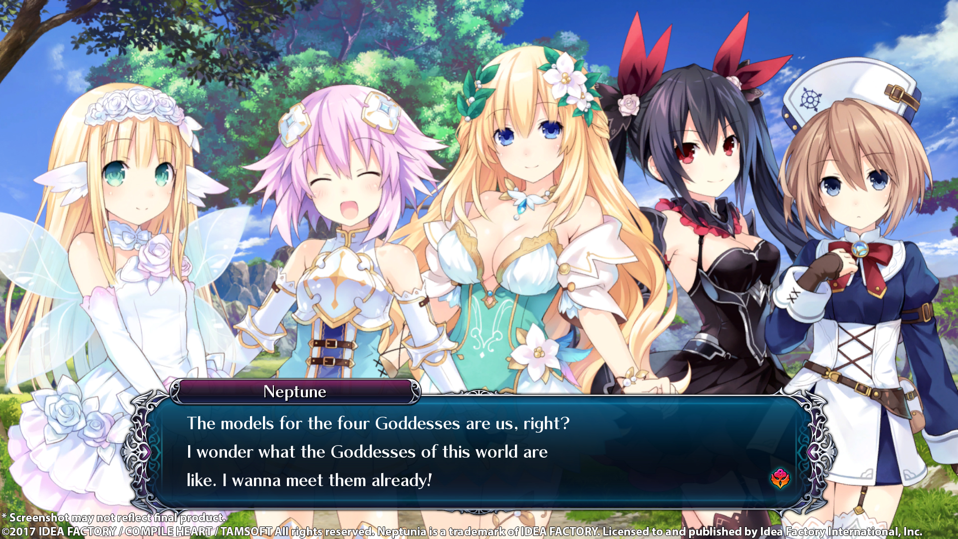 Скриншот: Cyberdimension Neptunia: 4 Goddesses Online