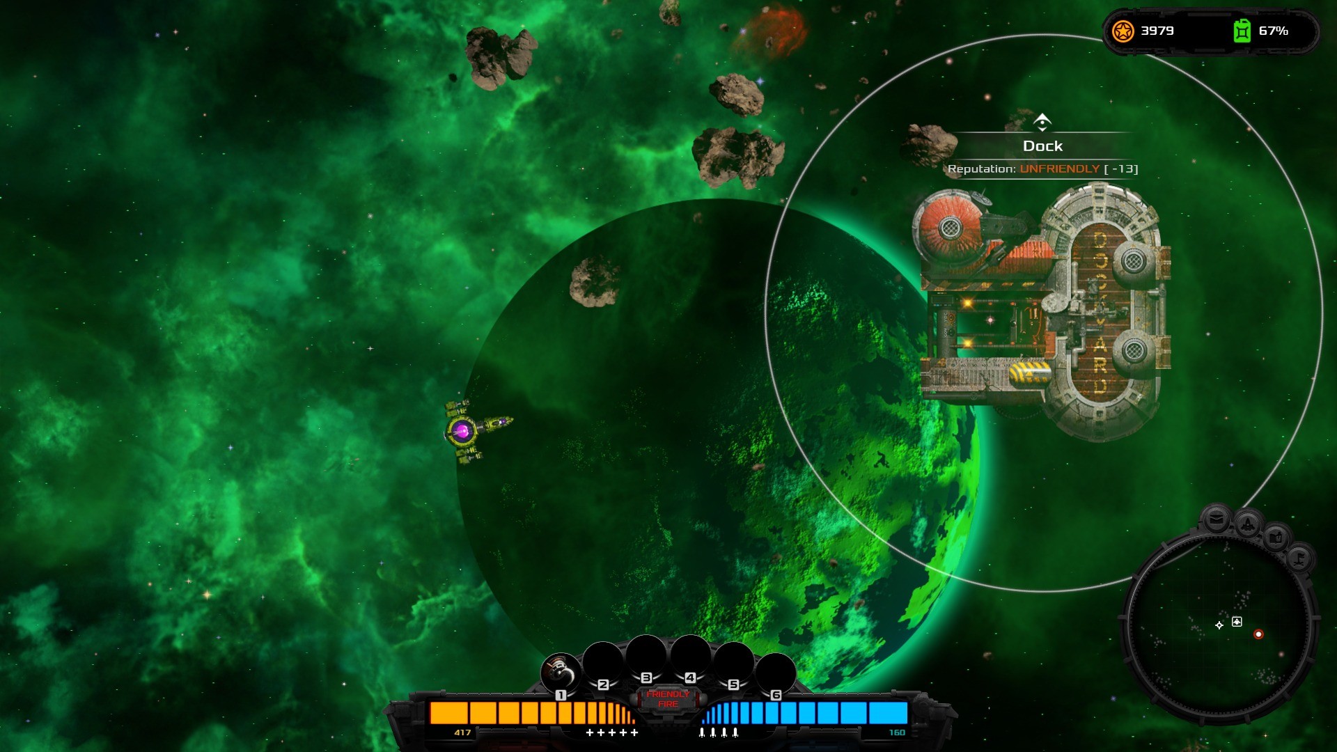 Скриншот: Silent Sector