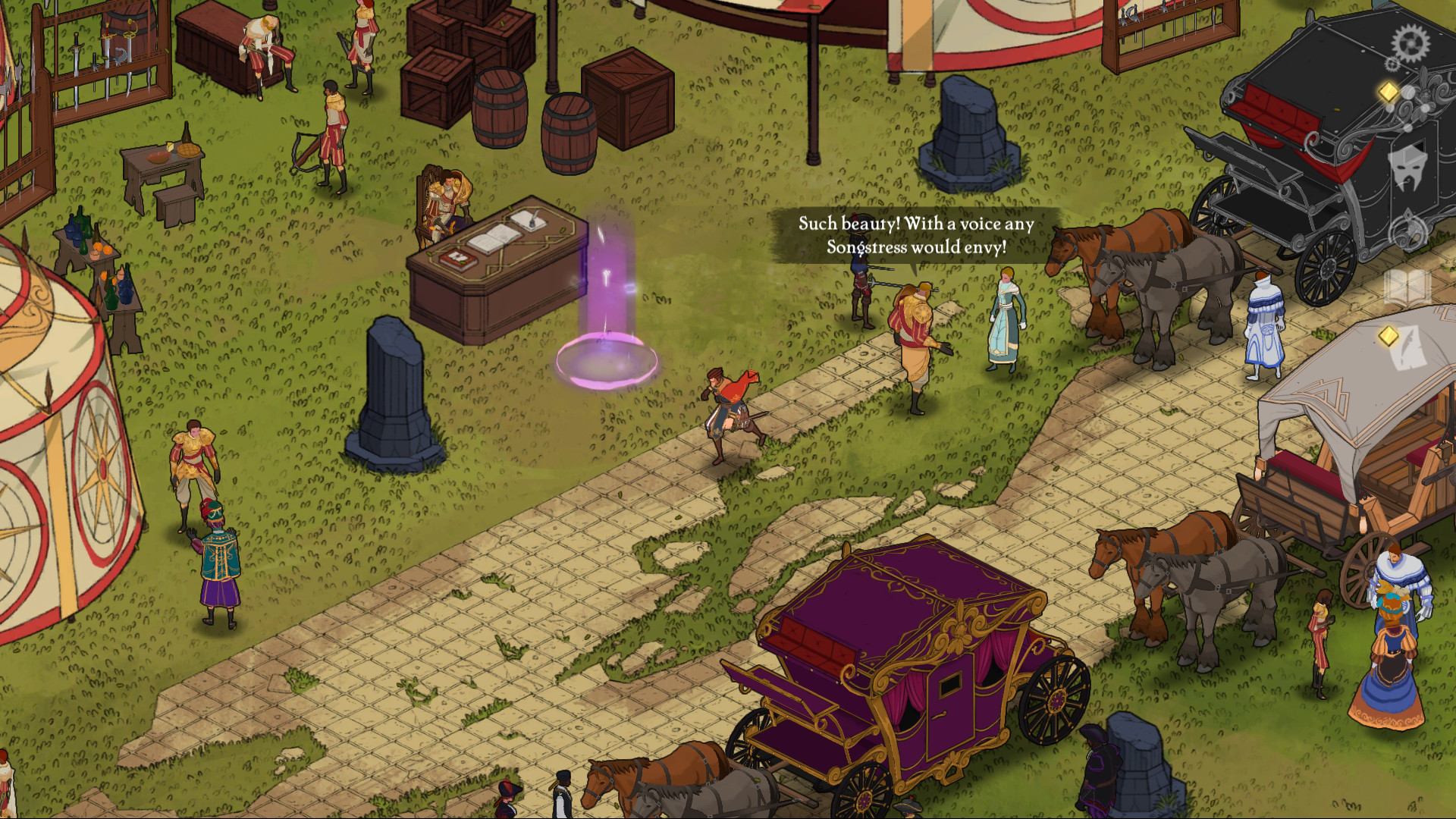 Скриншот: Masquerada: Songs and Shadows