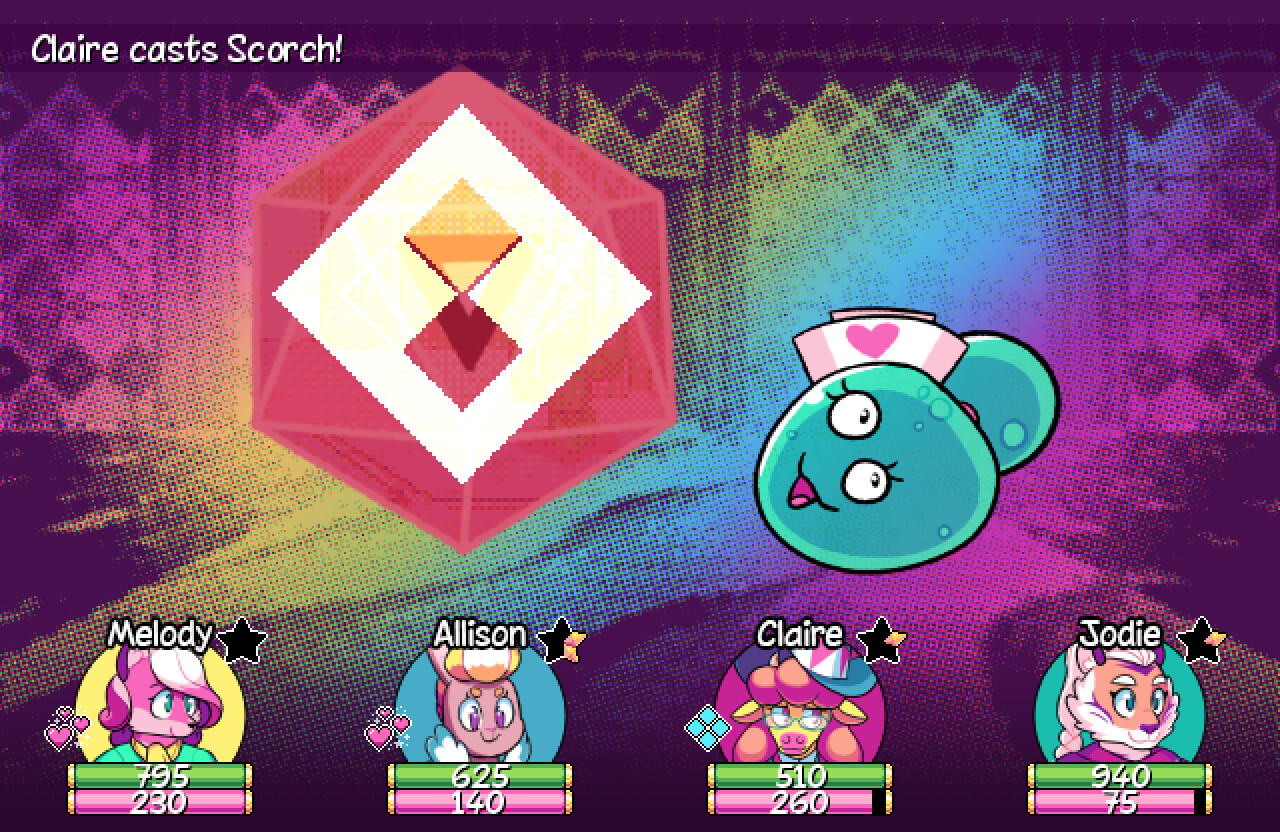 Скриншот: Super Lesbian Animal RPG