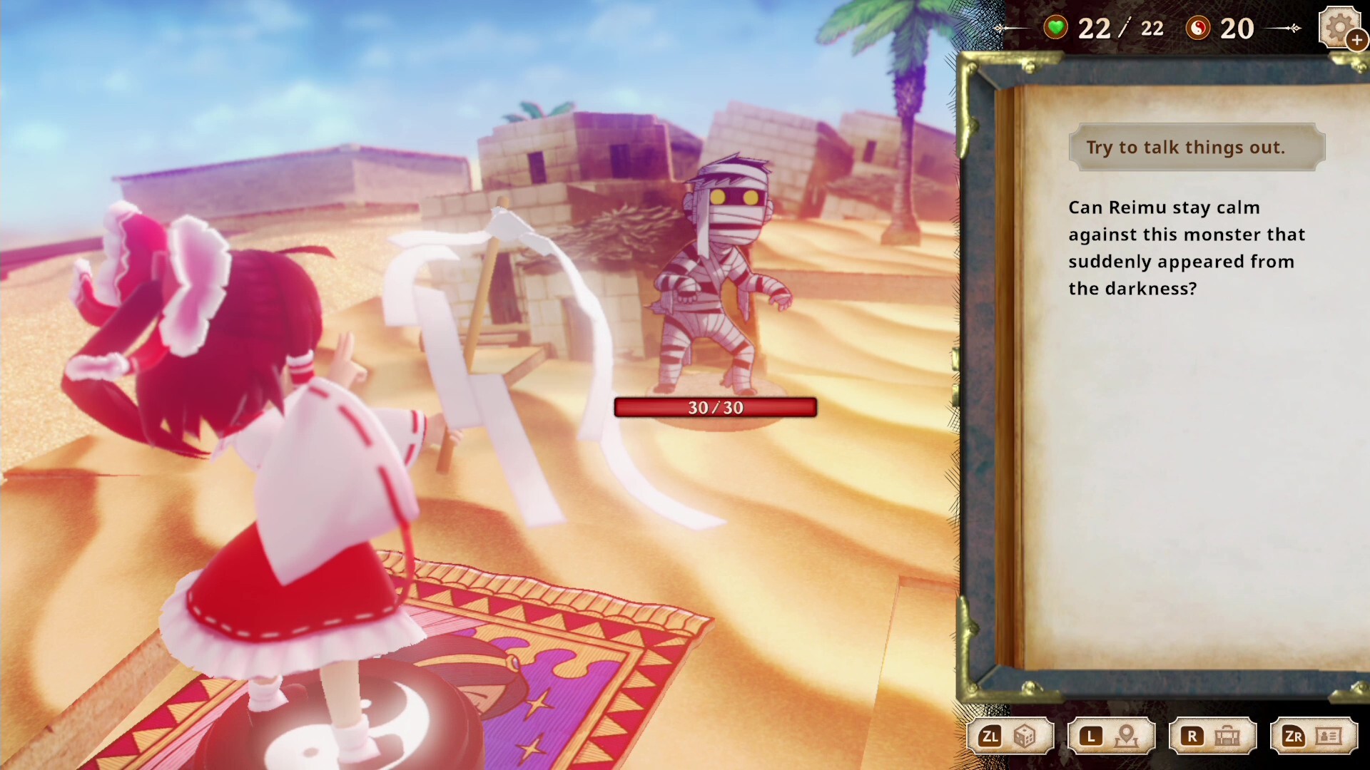 Скриншот: Marisa of Liartop Mountain