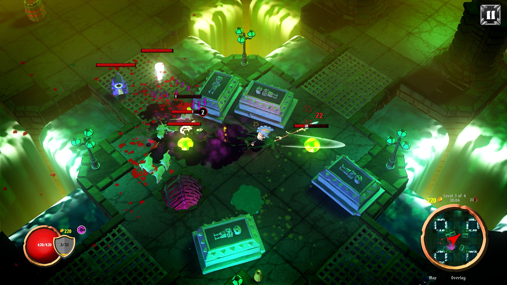 Скриншот: Skeletal Avenger