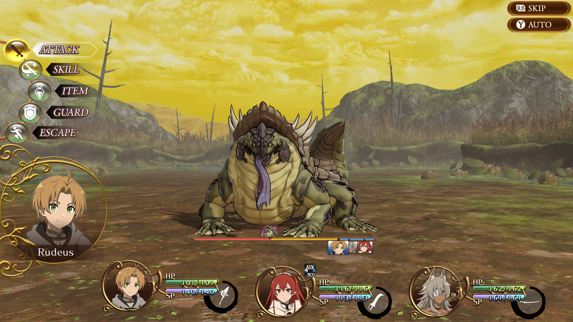 Скриншот: Mushoku Tensei: Jobless Reincarnation Quest of Memories