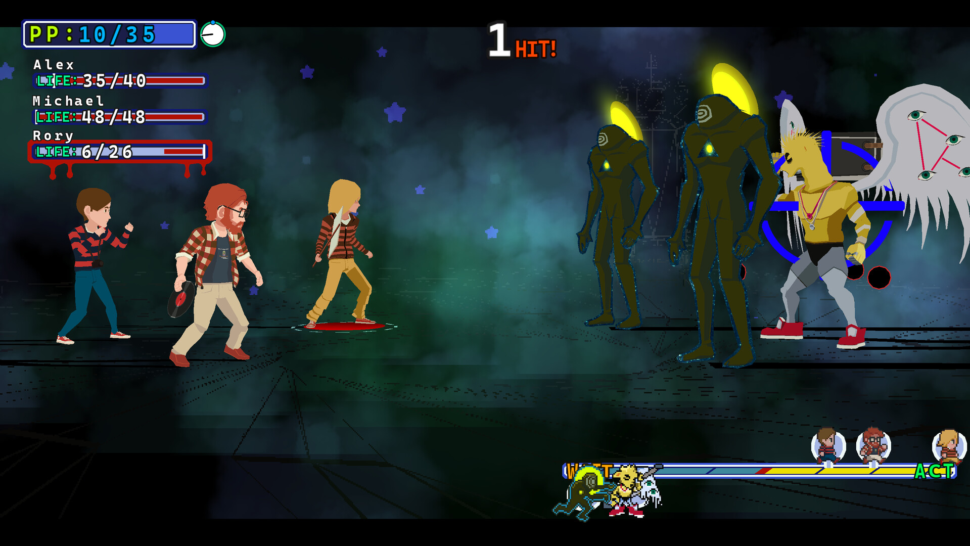 Скриншот: YIIK: A Postmodern RPG