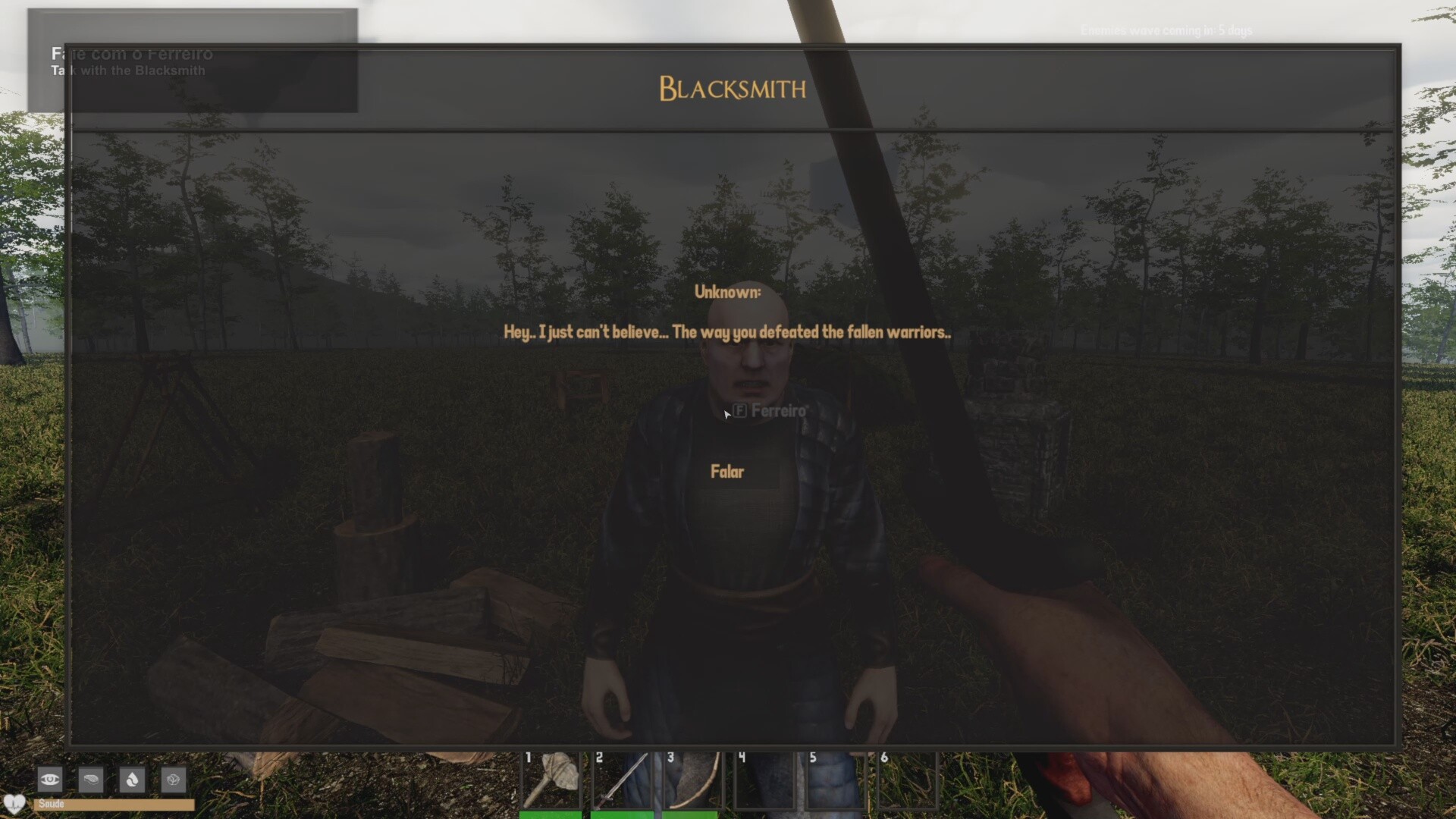 Скриншот: Valhalla Path: Survival