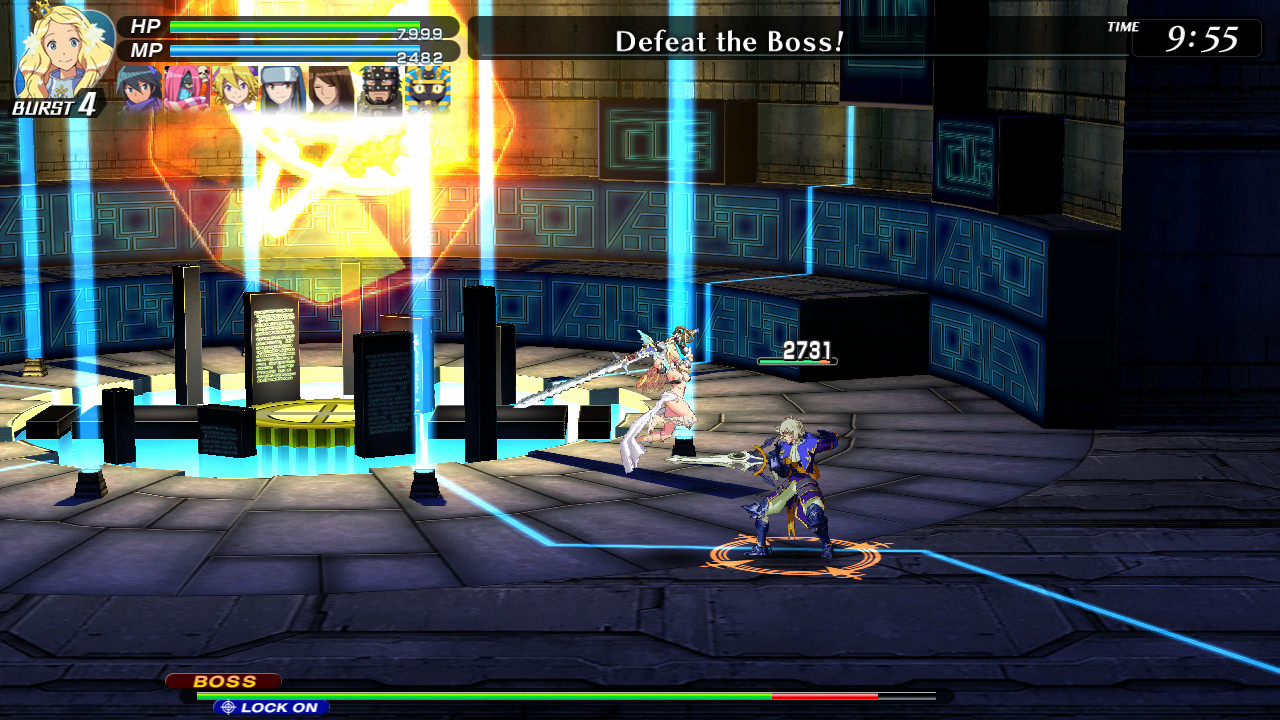 Скриншот: Code of Princess EX