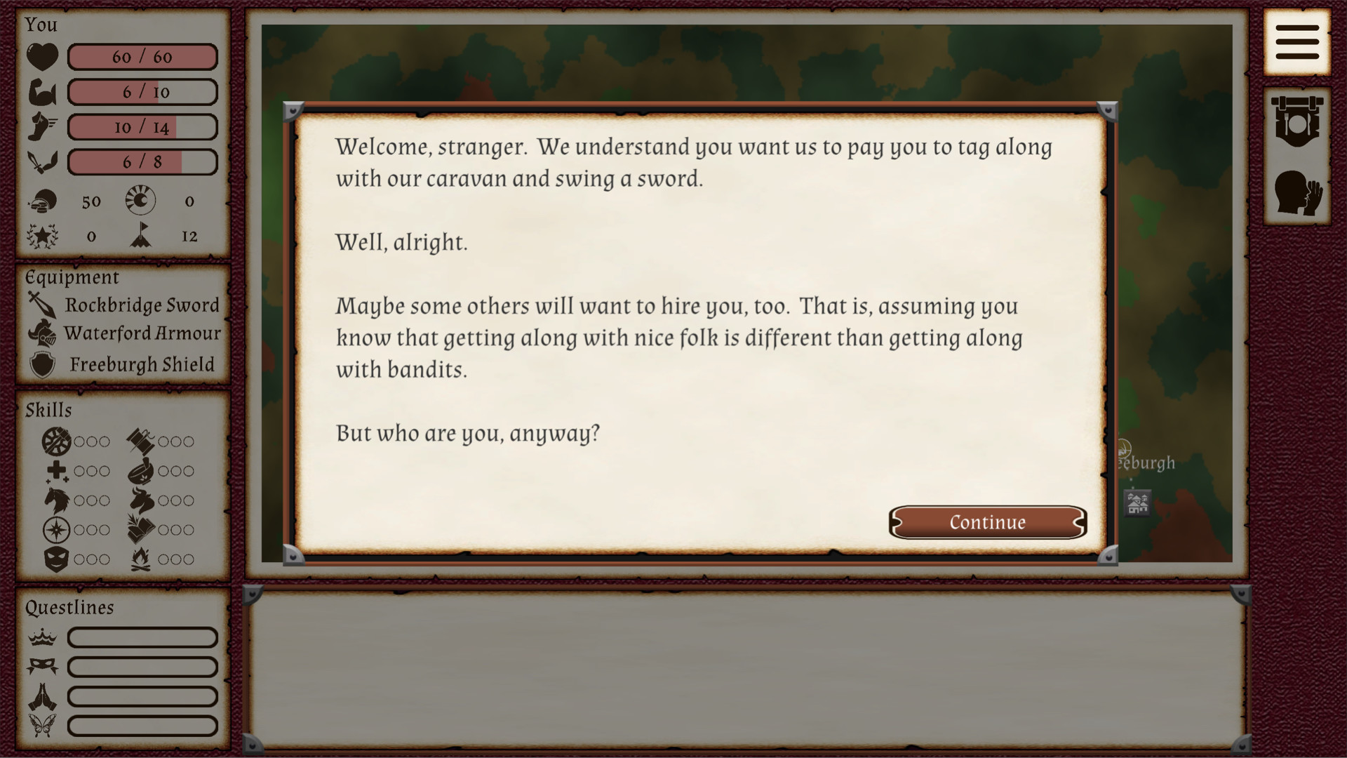 Скриншот: To Carry a Sword