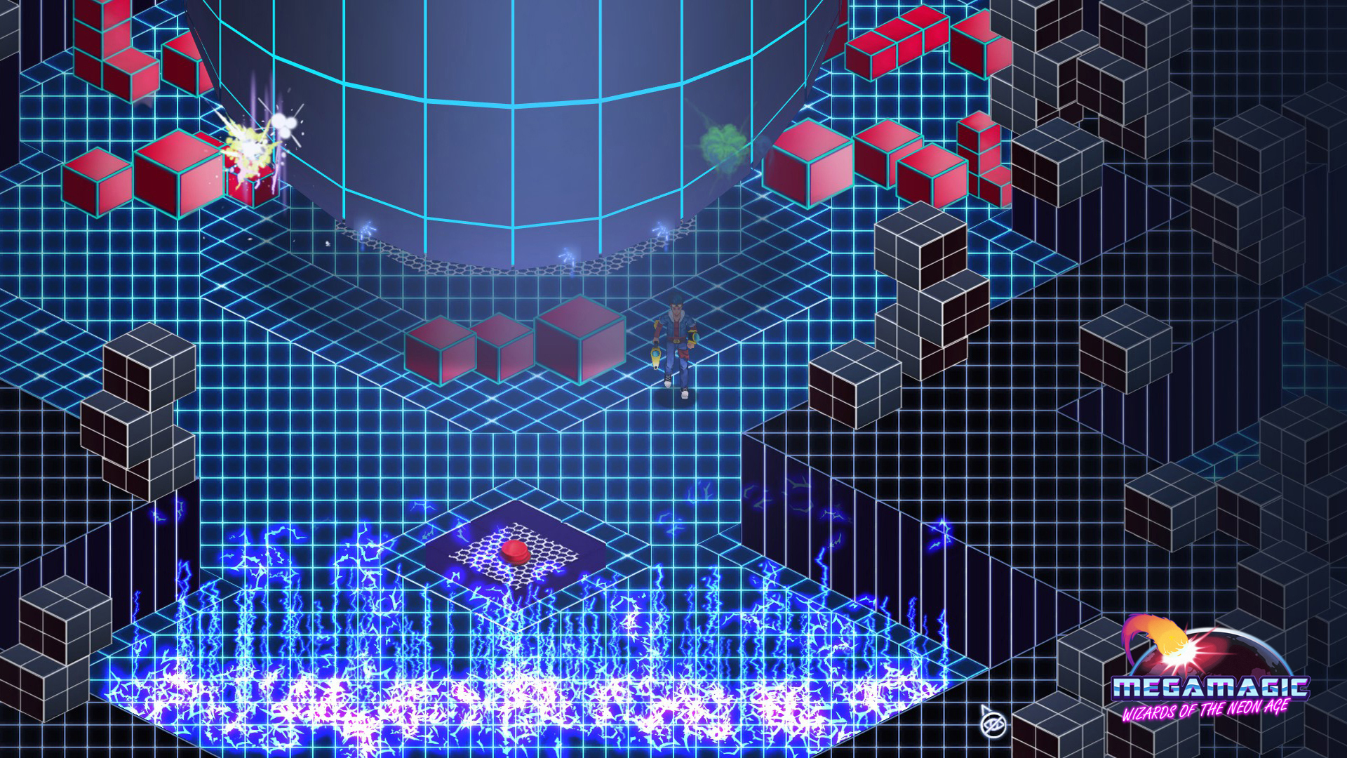 Скриншот: Megamagic: Wizards of the Neon Age