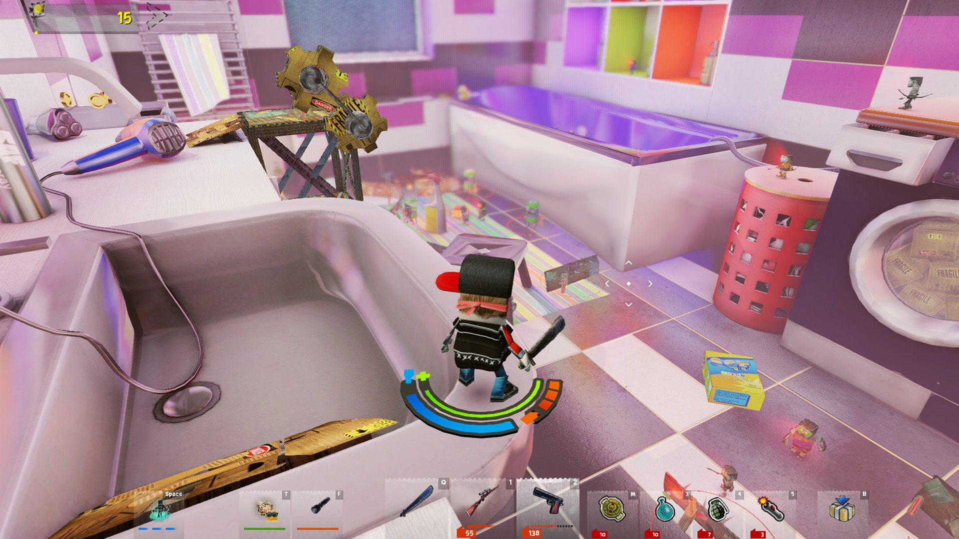 Скриншот: Squareface