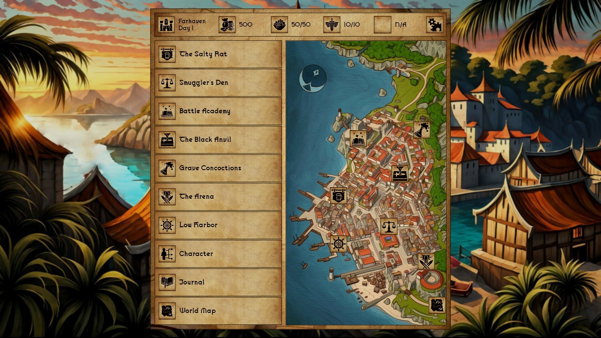 Скриншот 6: Grim Tides - Old School RPG