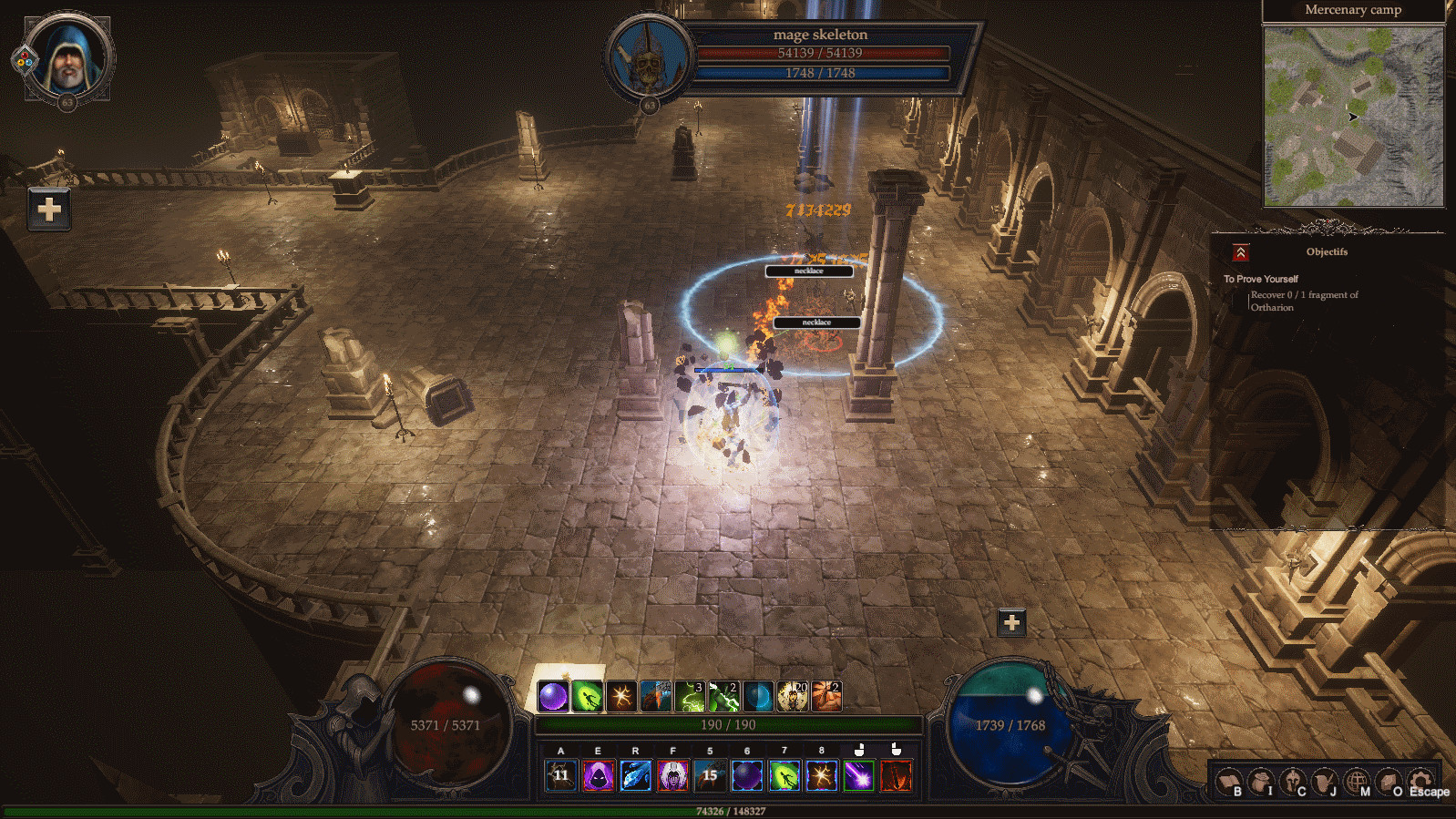 Скриншот: Ortharion project