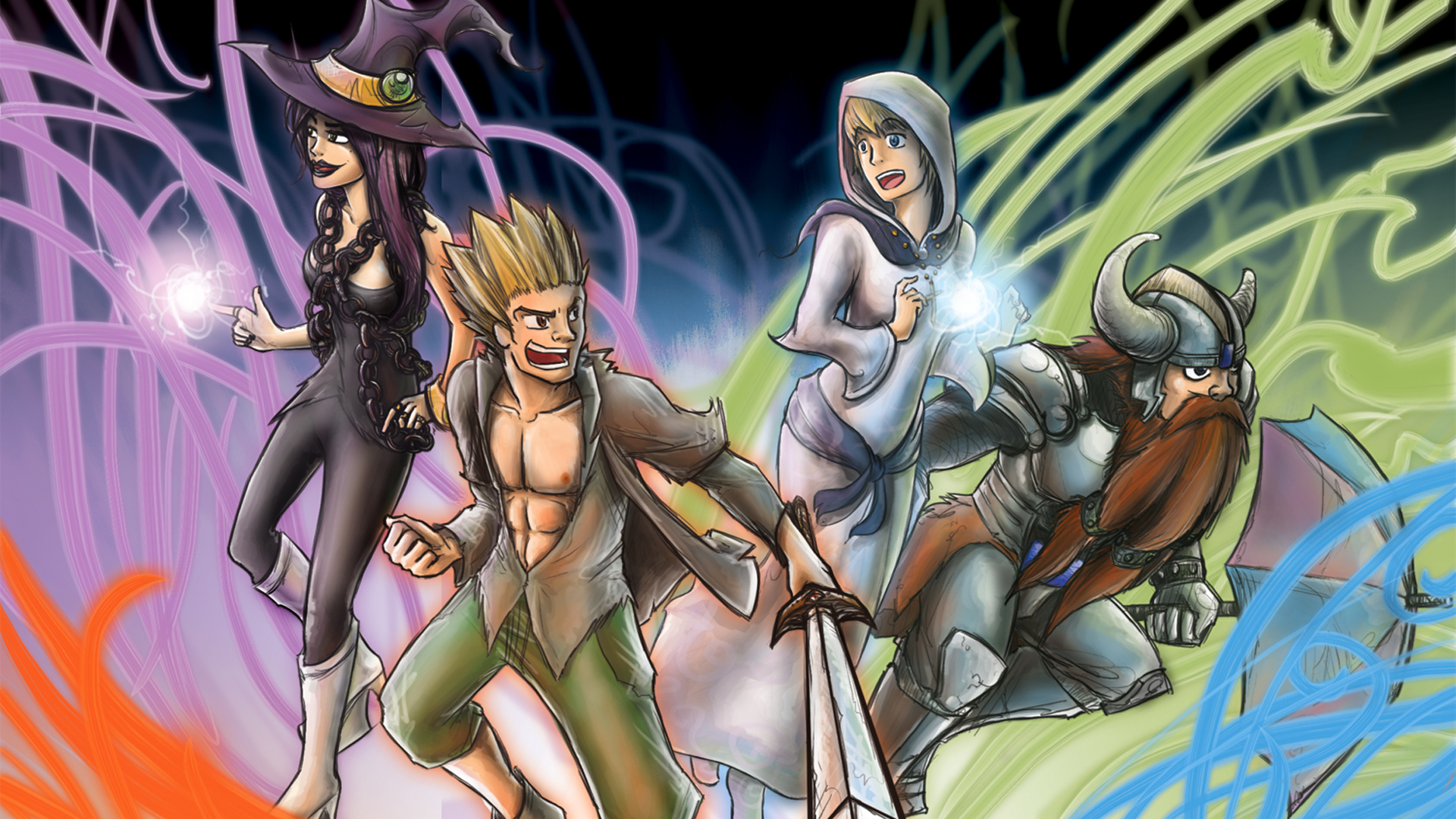 Скриншот: Epic Quest of the 4 Crystals